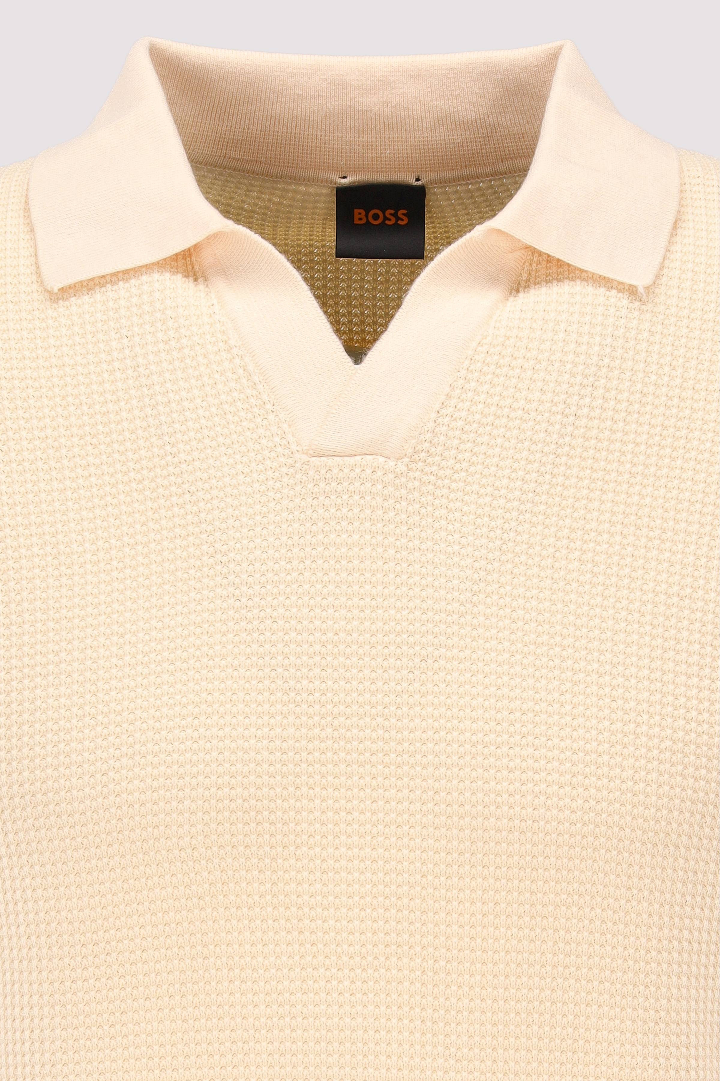 BOSS - BOSS Pullover Pastellorange