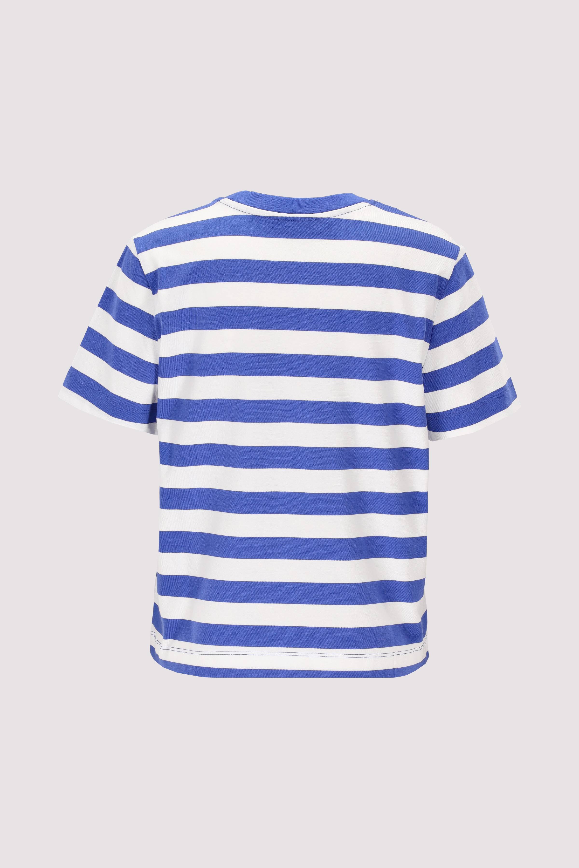 Selected - SLFESSENTIAL SS STRIPED BOXY T