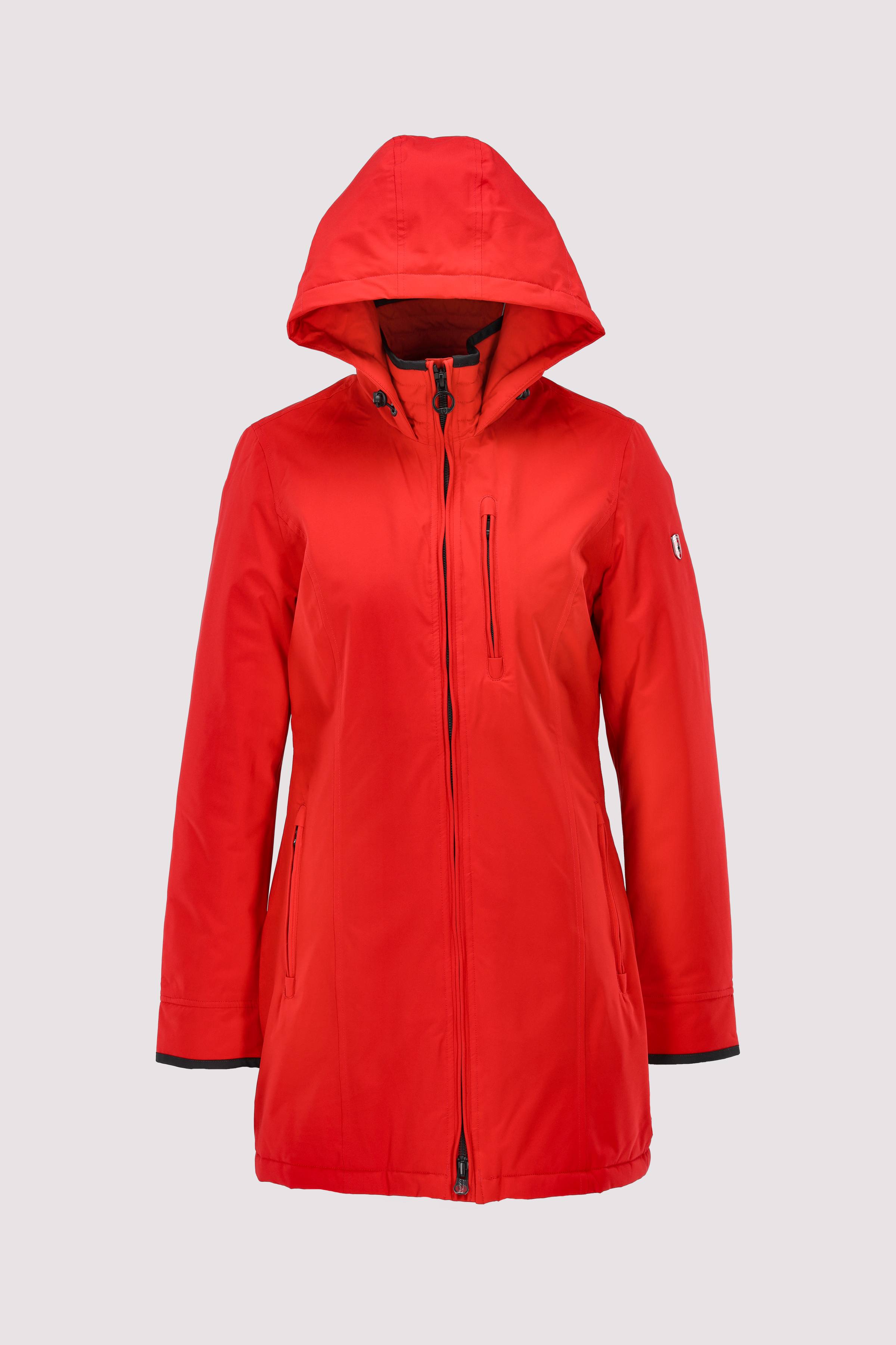 Parka Wellensteyn Stockholm Rot L Wellensteyn Stockholm Schwarz