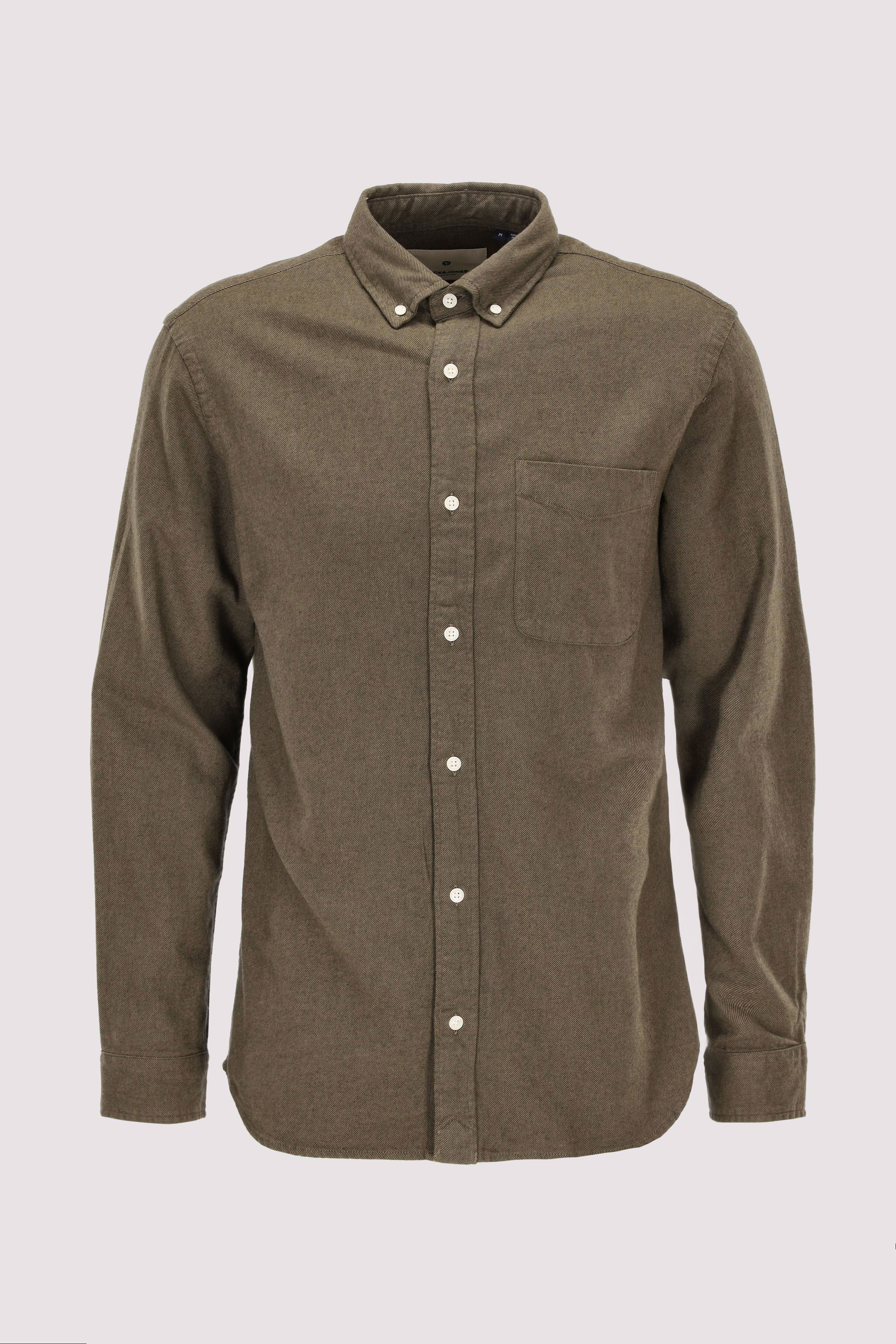 JPRBLUBROOK TWILL SOLID L/S SH