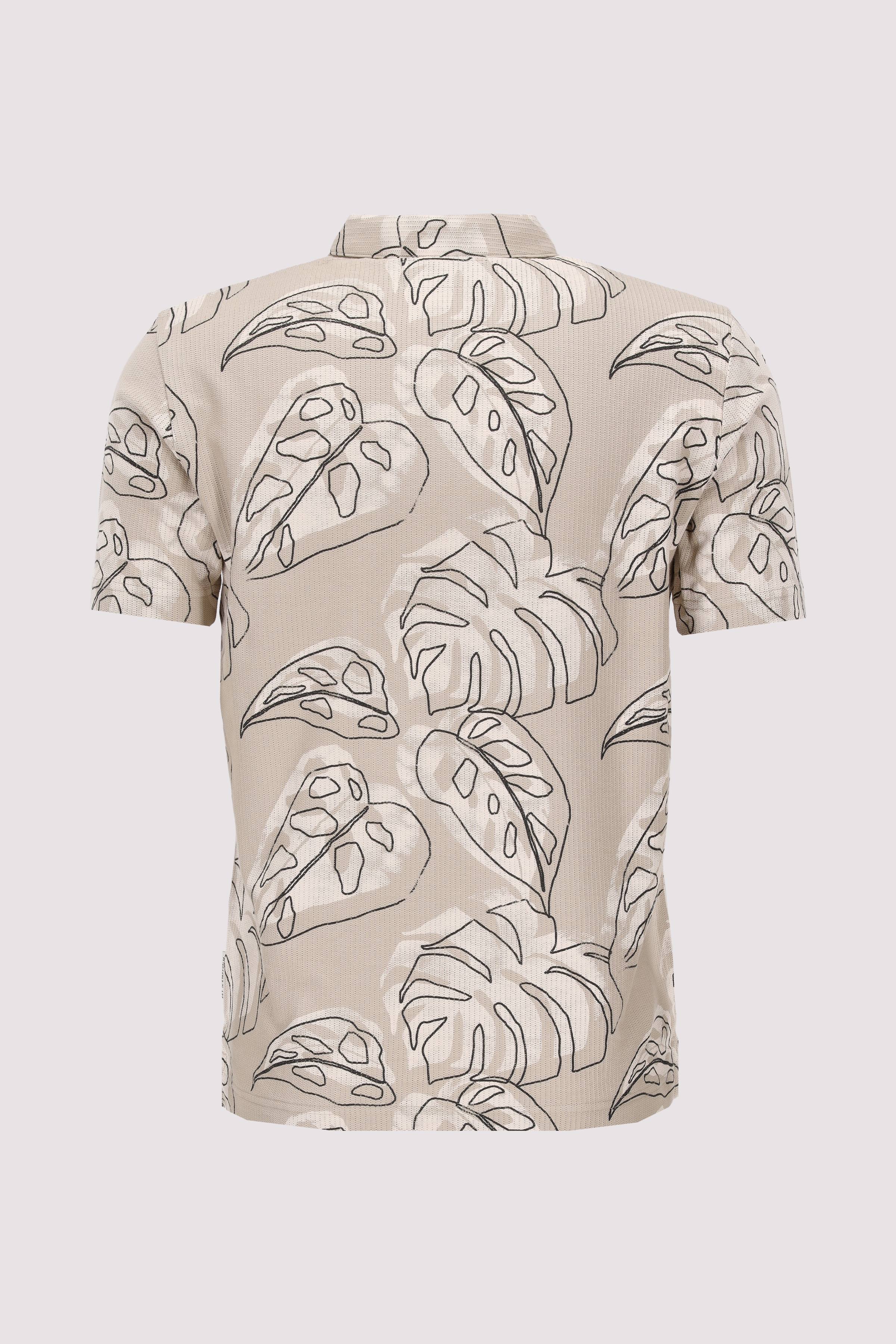 Marc O´Polo International - Poloshirt, short sleeve, AOP Marc O´Polo International - Poloshirt, short sleeve, AOP