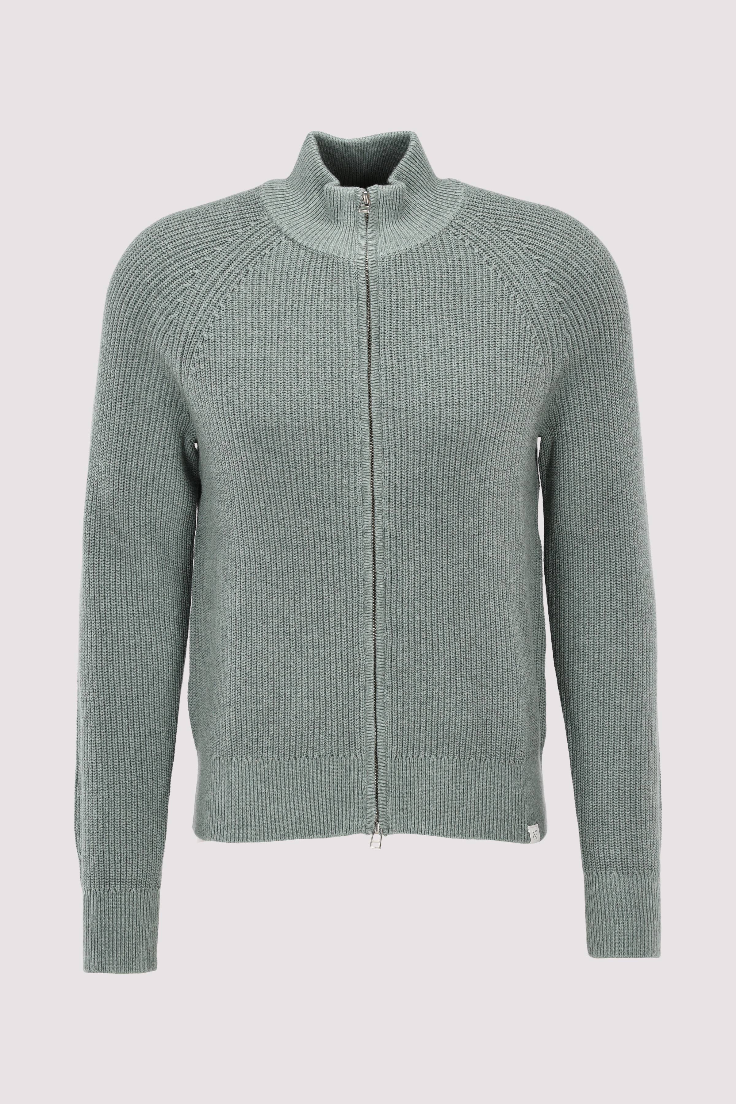 Zip cardigan
