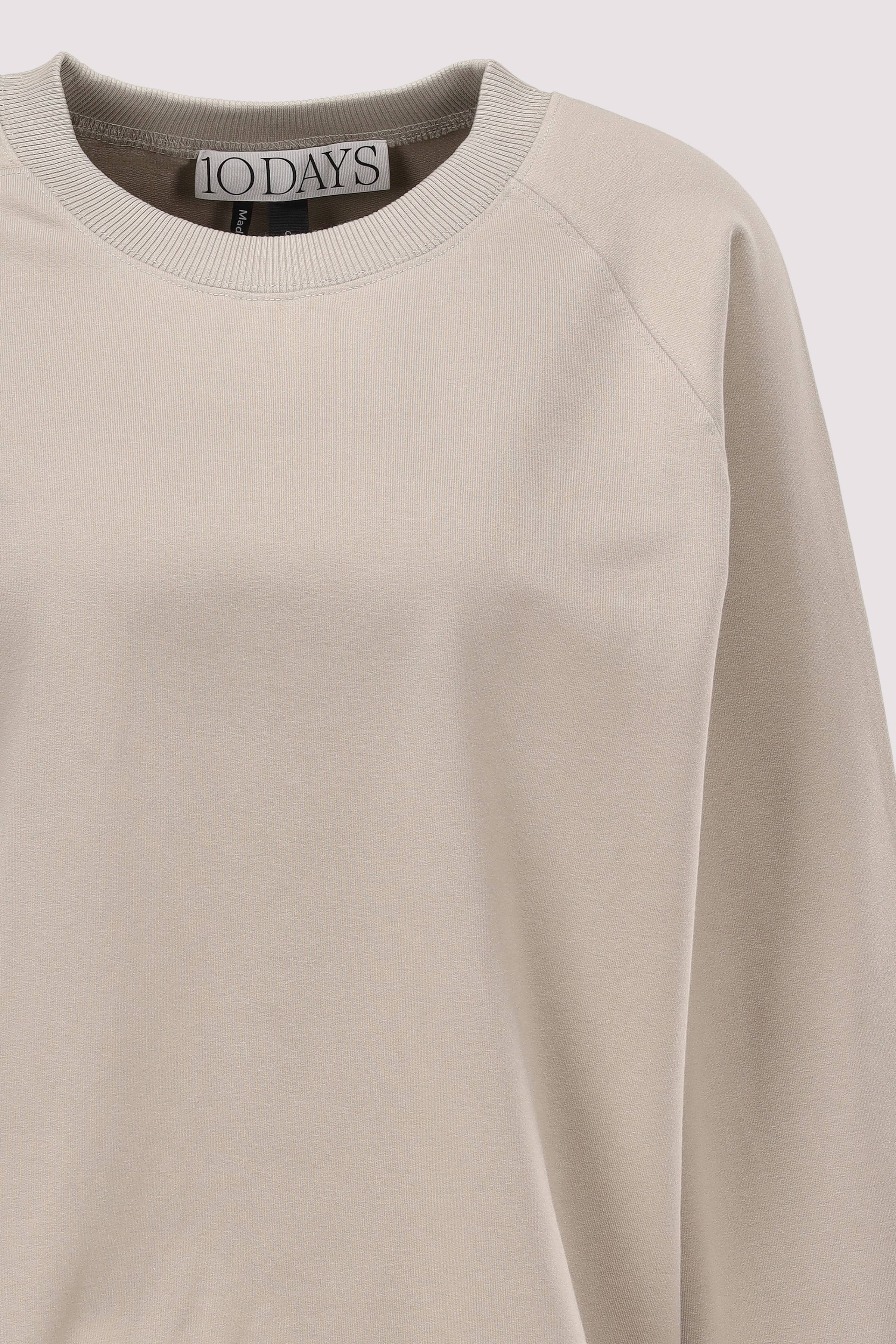 10Days - 10Days Damen Sweatshirt Fog weich