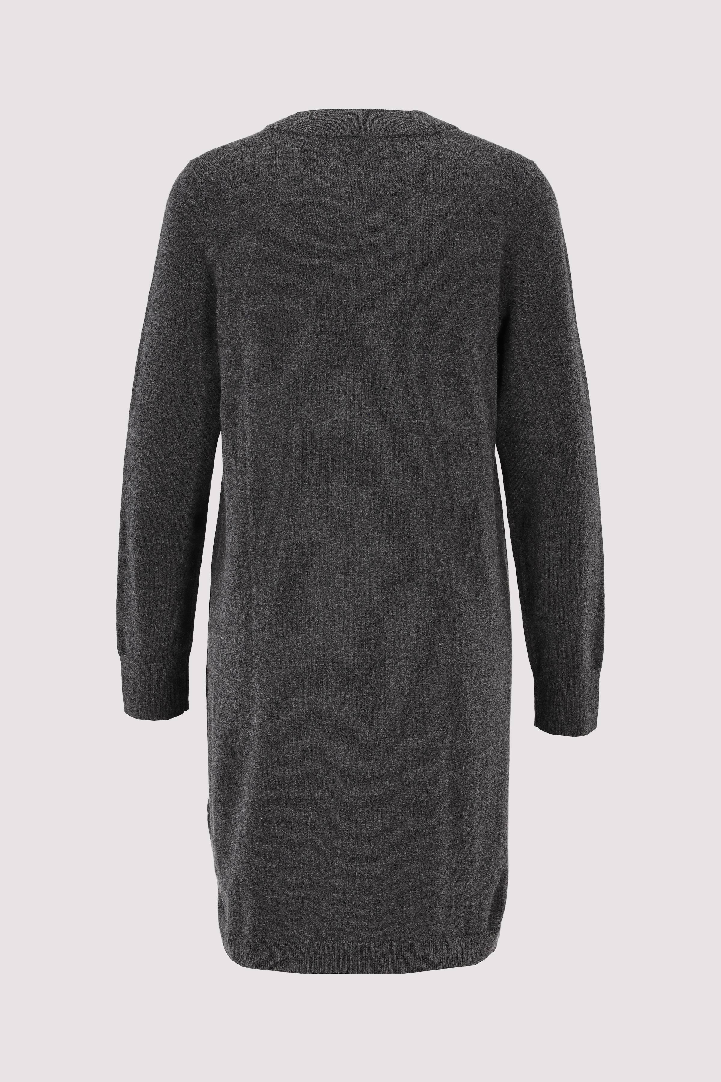 Knit Dress, Longsleeve, Crew N