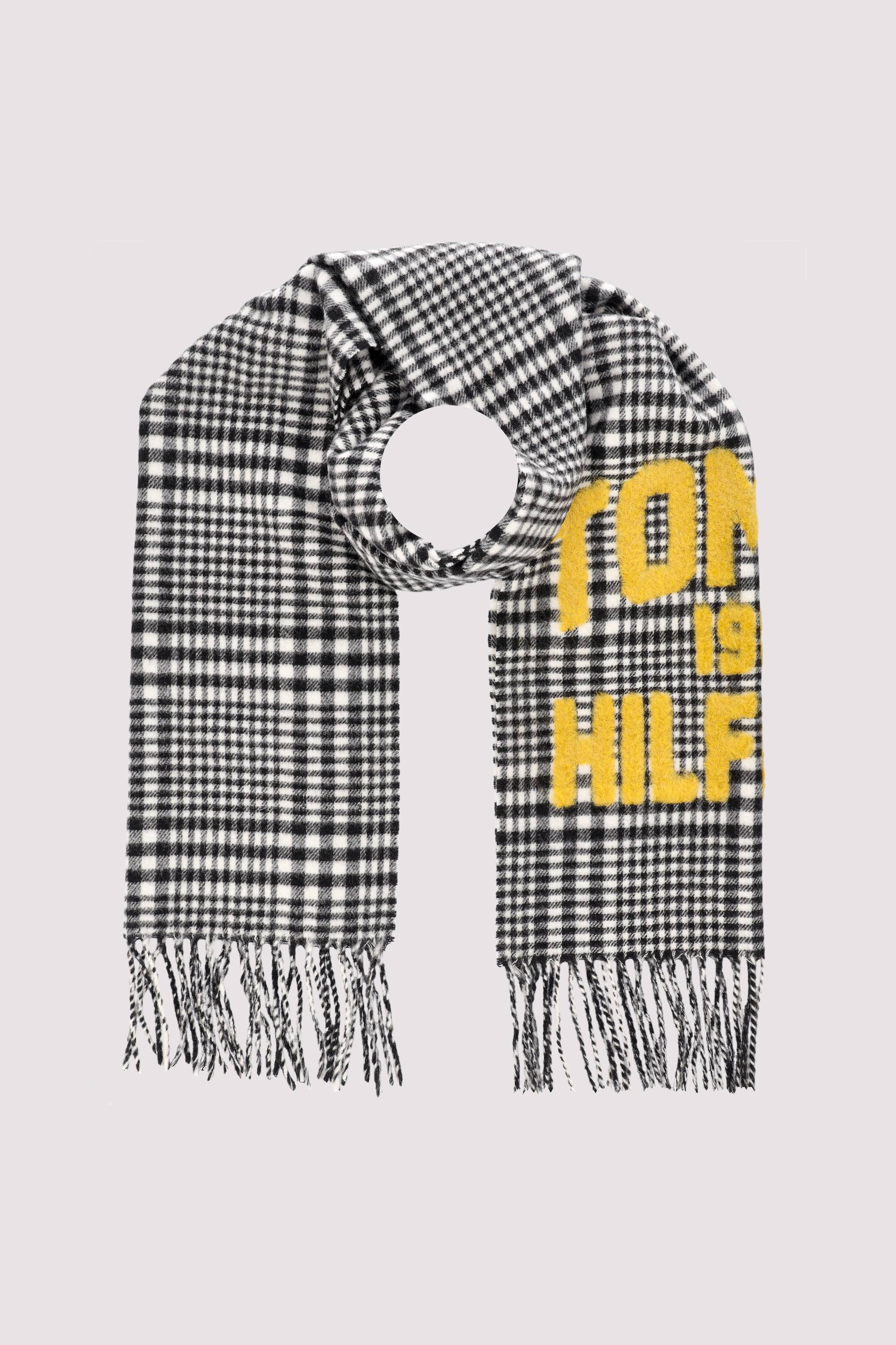 Tommy Hilfiger schwarzer Polyamidschal