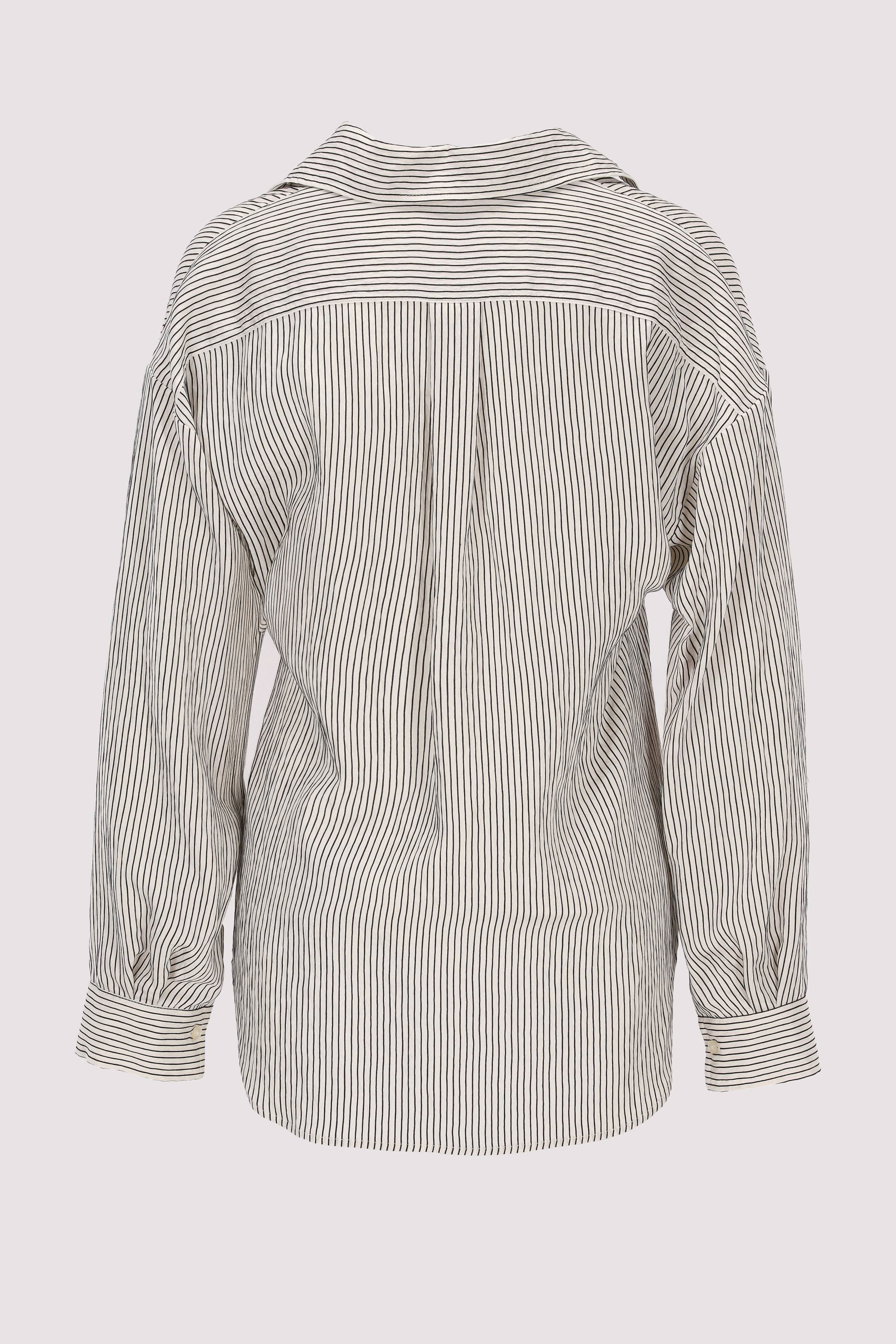 Blouse, casual fit, open kent 