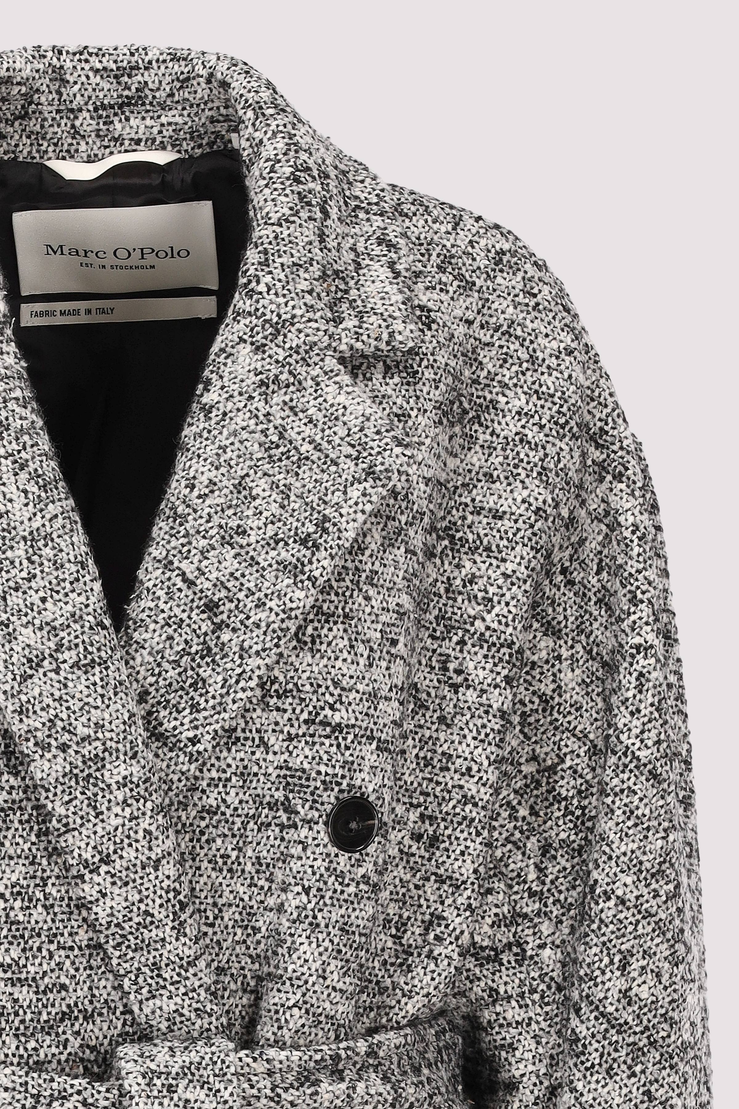 Marc O´Polo International - Wool coat, belted, double brea