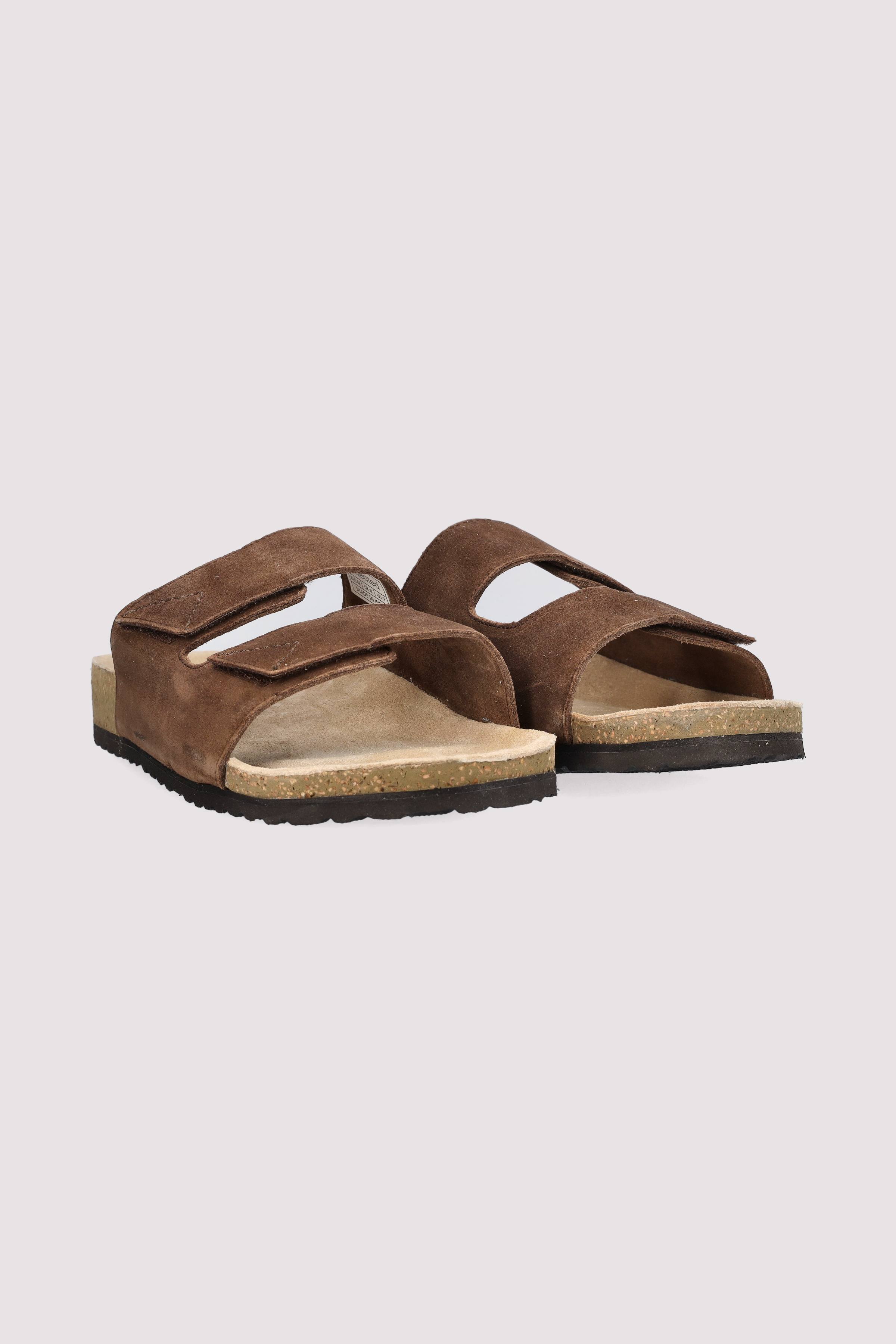 Selected - SLHBASTIAN SUEDE STRAP SLIDER