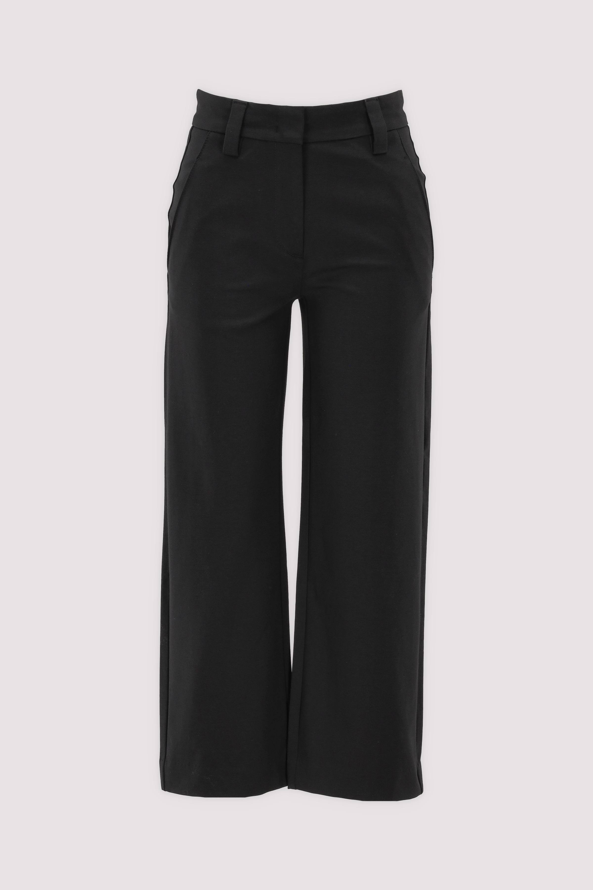 Marc O'Polo Damen Wide-Leg Hose Black