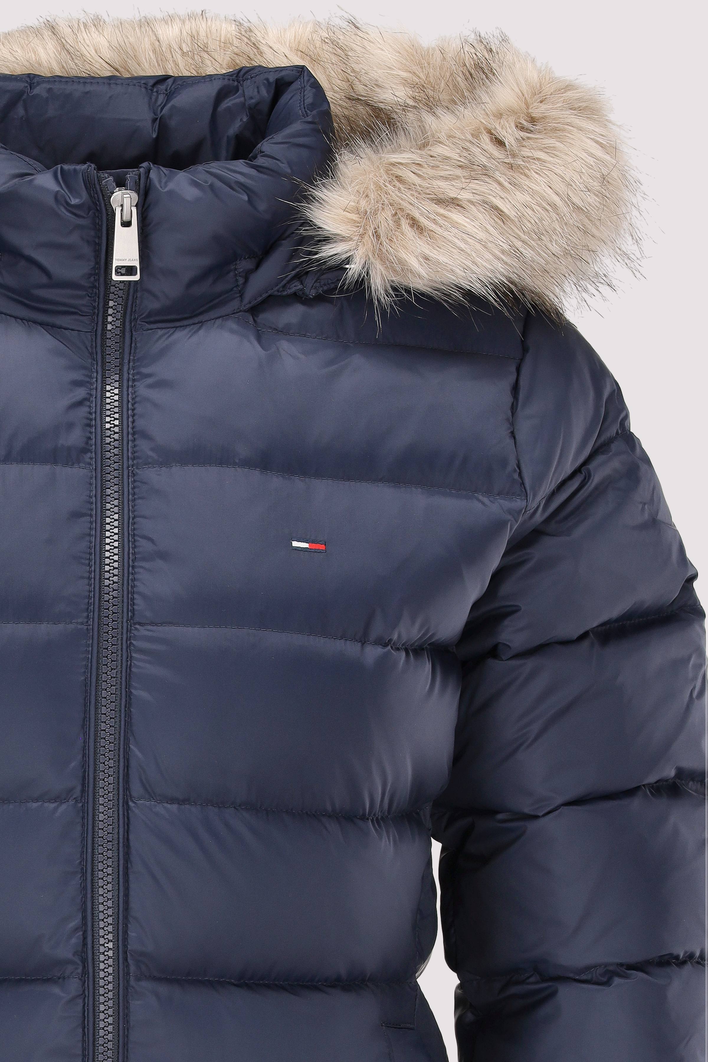 Tommy Jeans - Tommy Jeans Damen Wintermantel blau