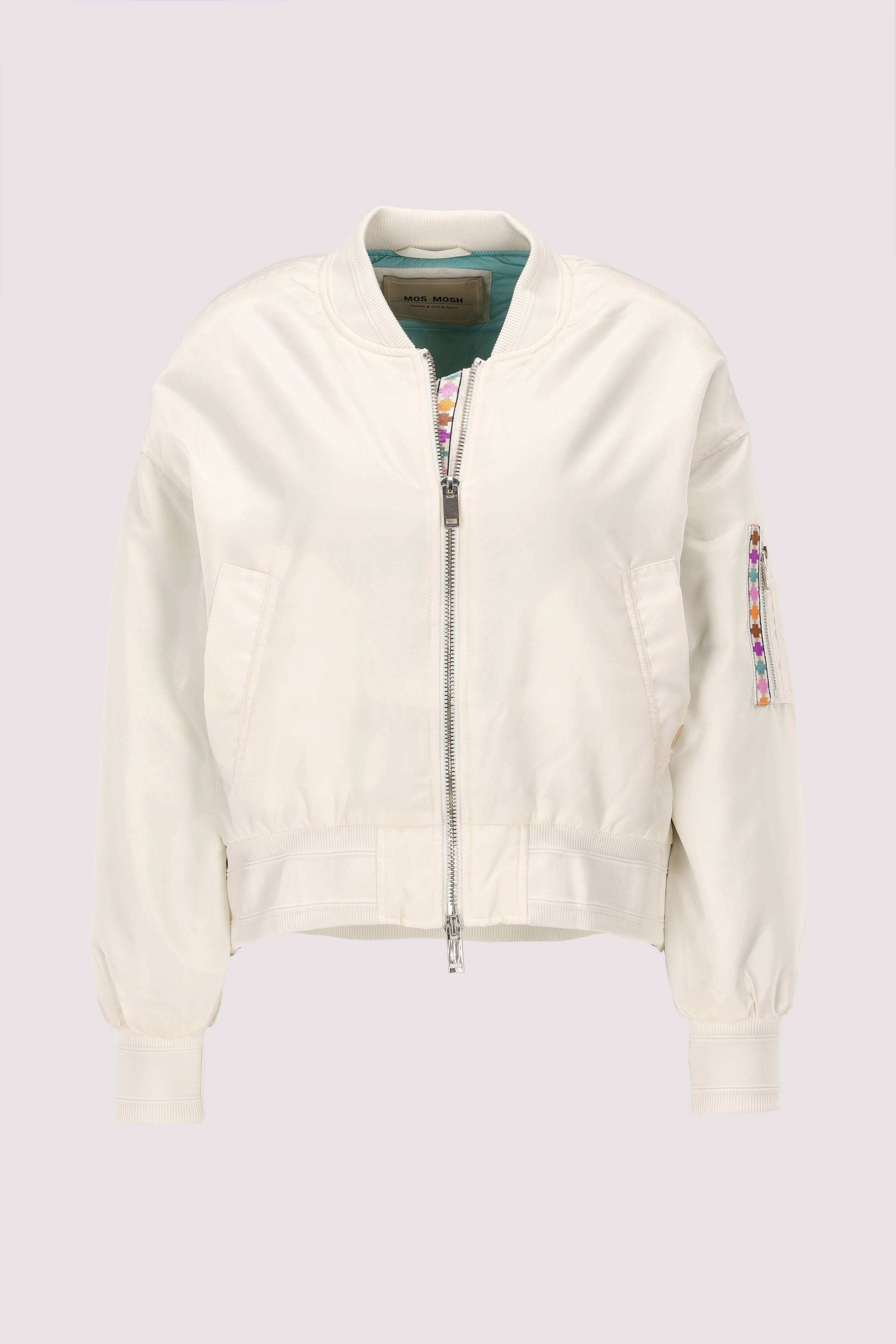 Leslie Bomber Jacket | Ecru | S | 5711855979889