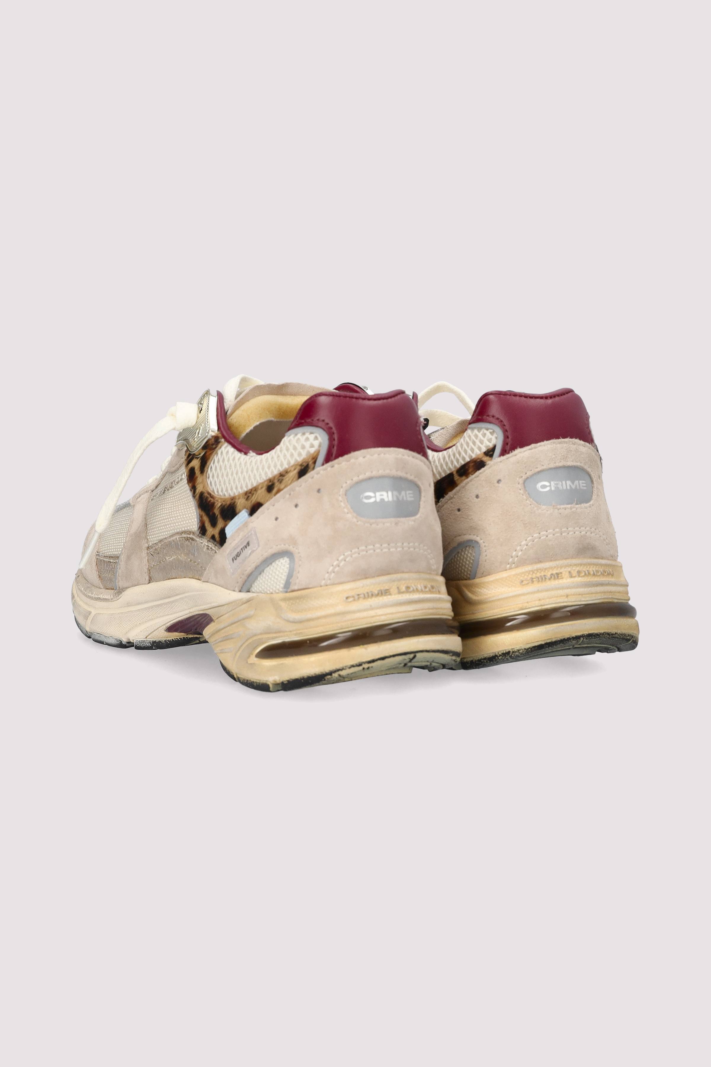 Crime London - Crime London Damen Low-Top-Sneaker Bunt