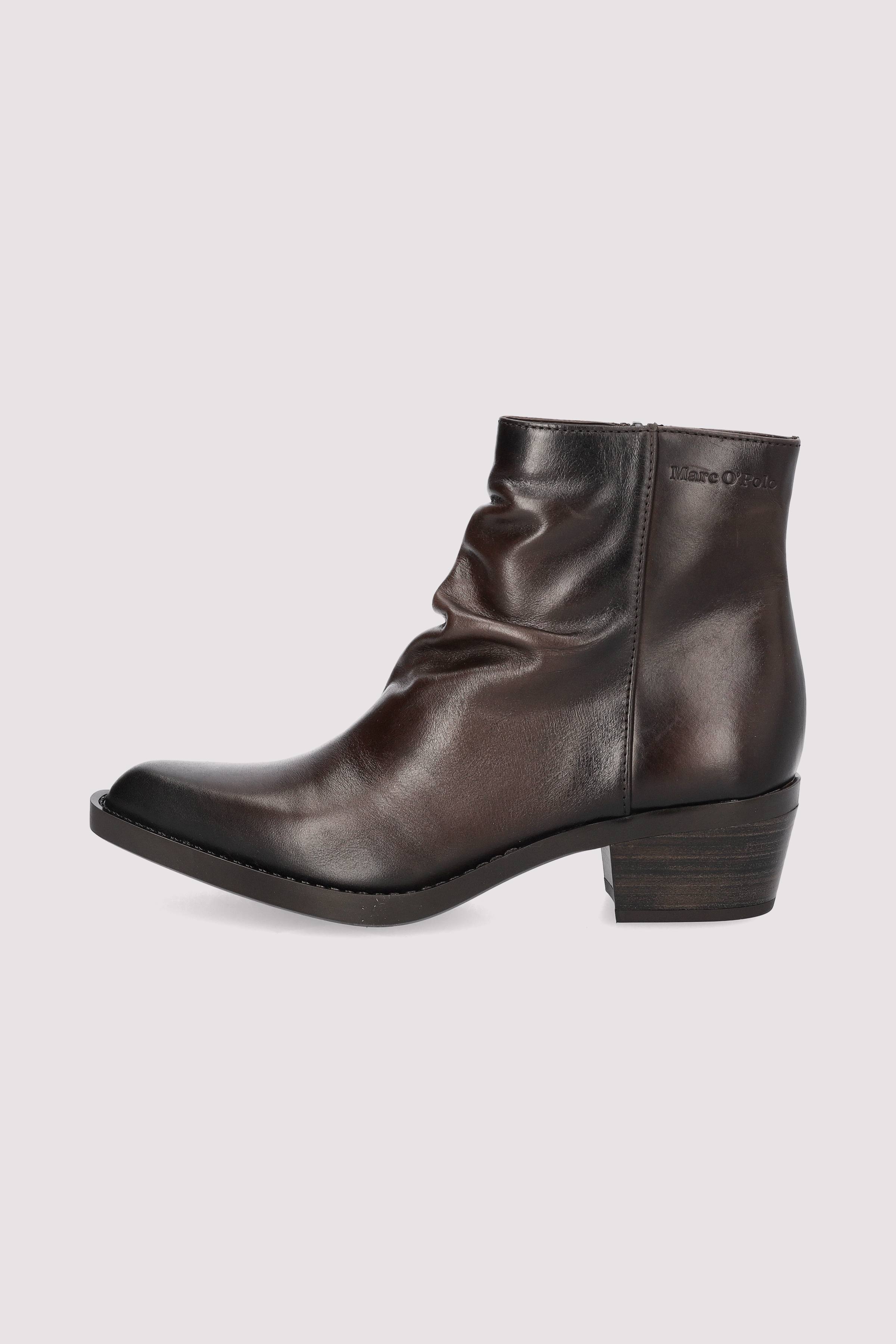 Marc O'Polo Damen-Slipper Braun Comfort
