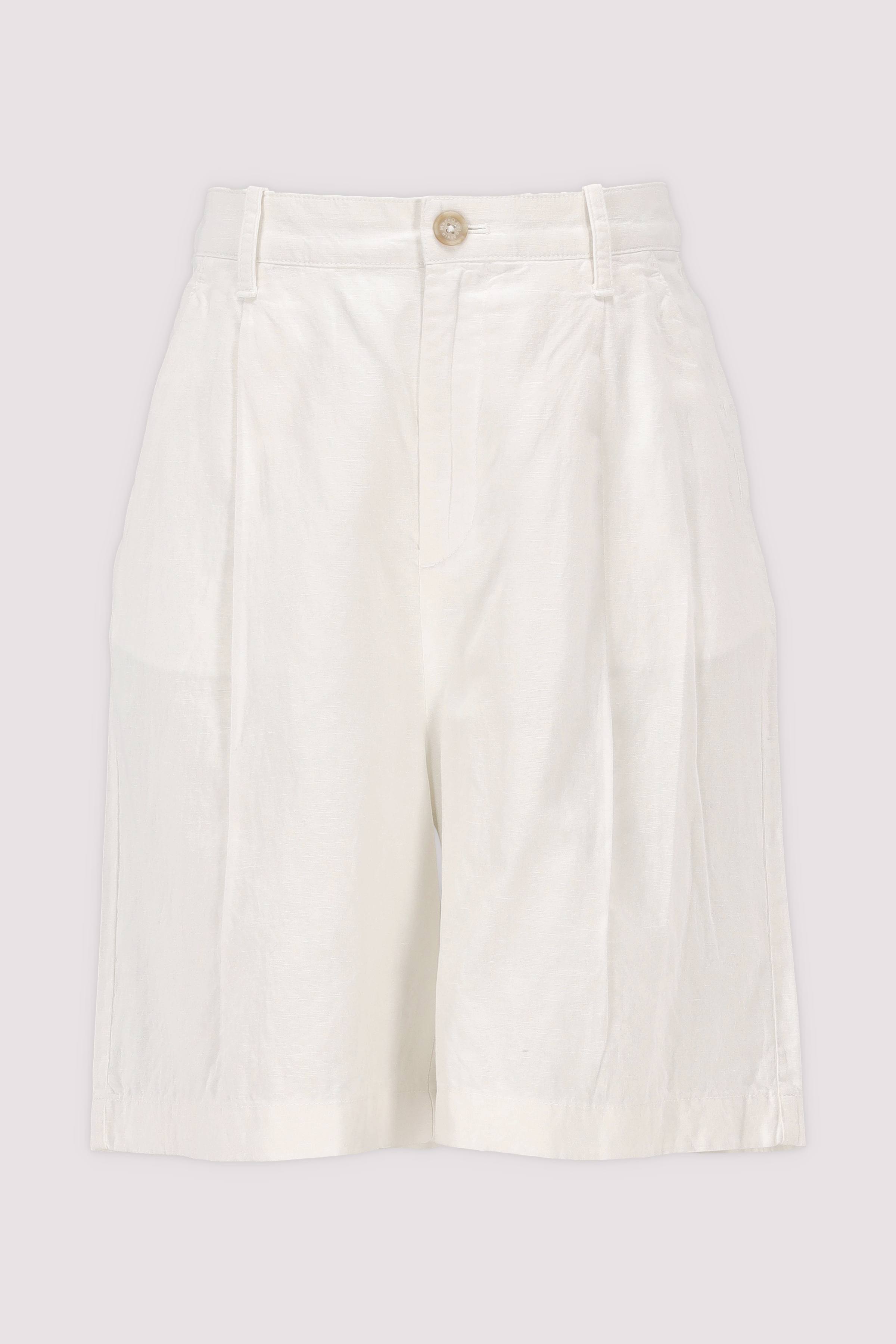 Marc O'Polo Shorts seidig-weiß