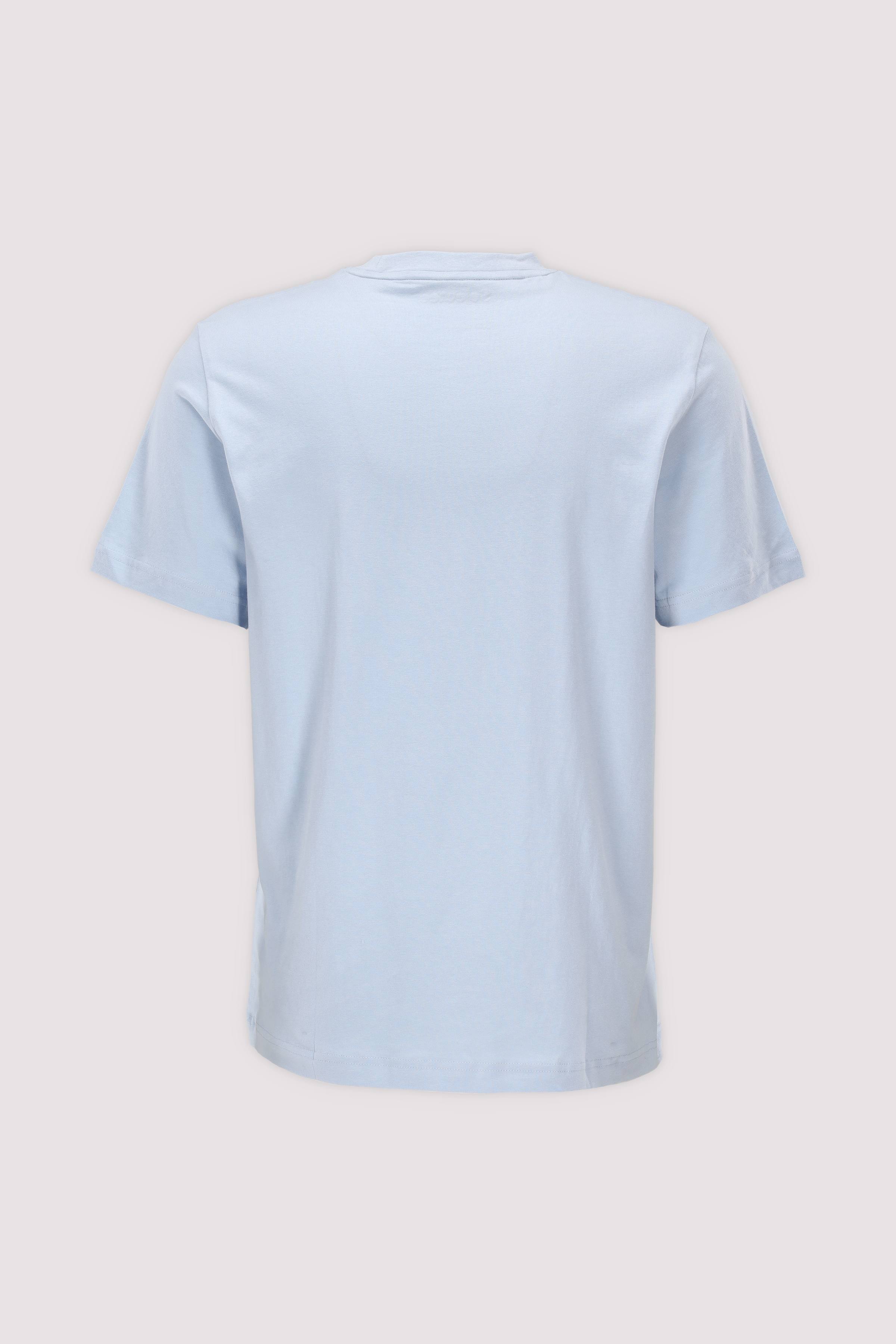 Selected Herren T-Shirt in Cashmere Blue
