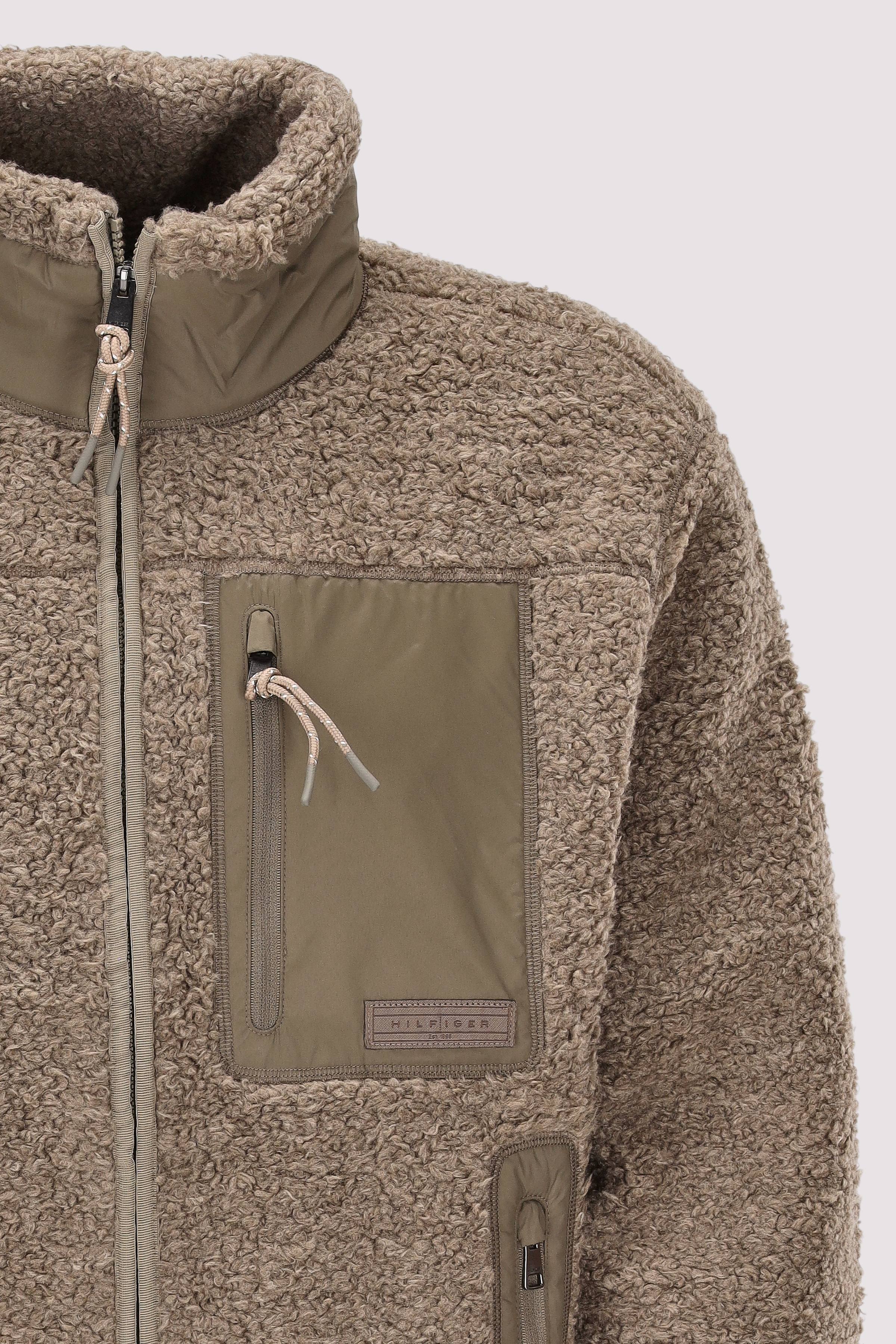 Tommy Hilfiger - TEDDY FLEECE ZIP THROUGH