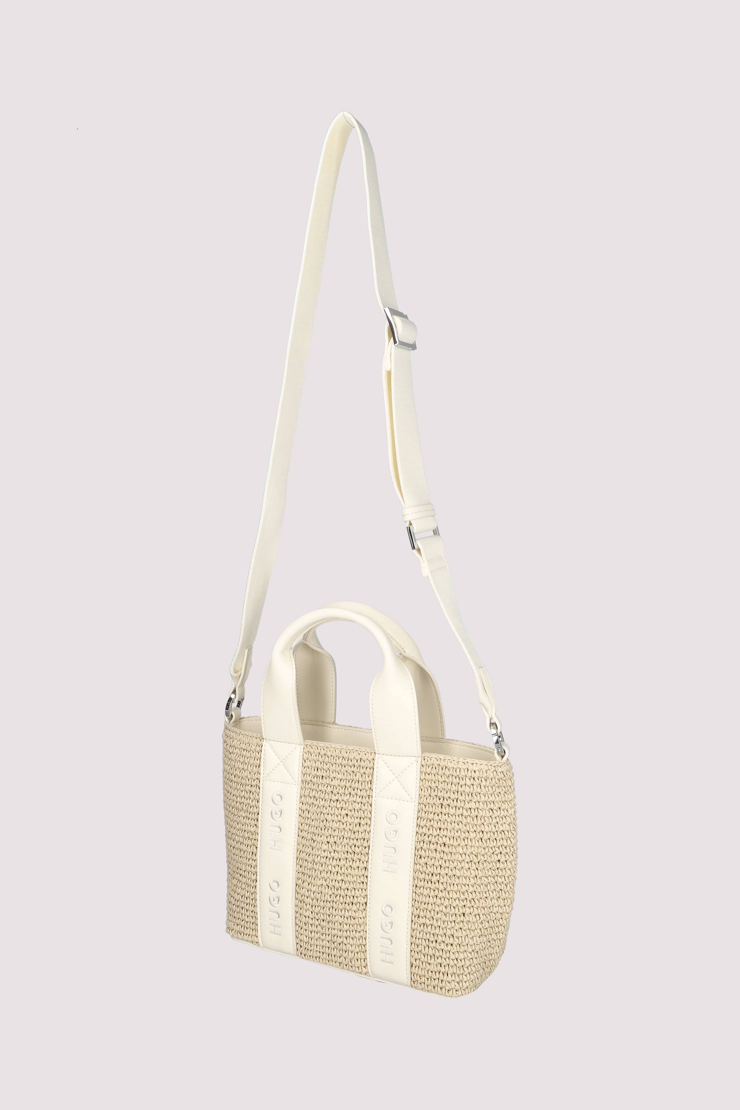 HUGO - HUGO Crossbody Bag Open white - kompakt