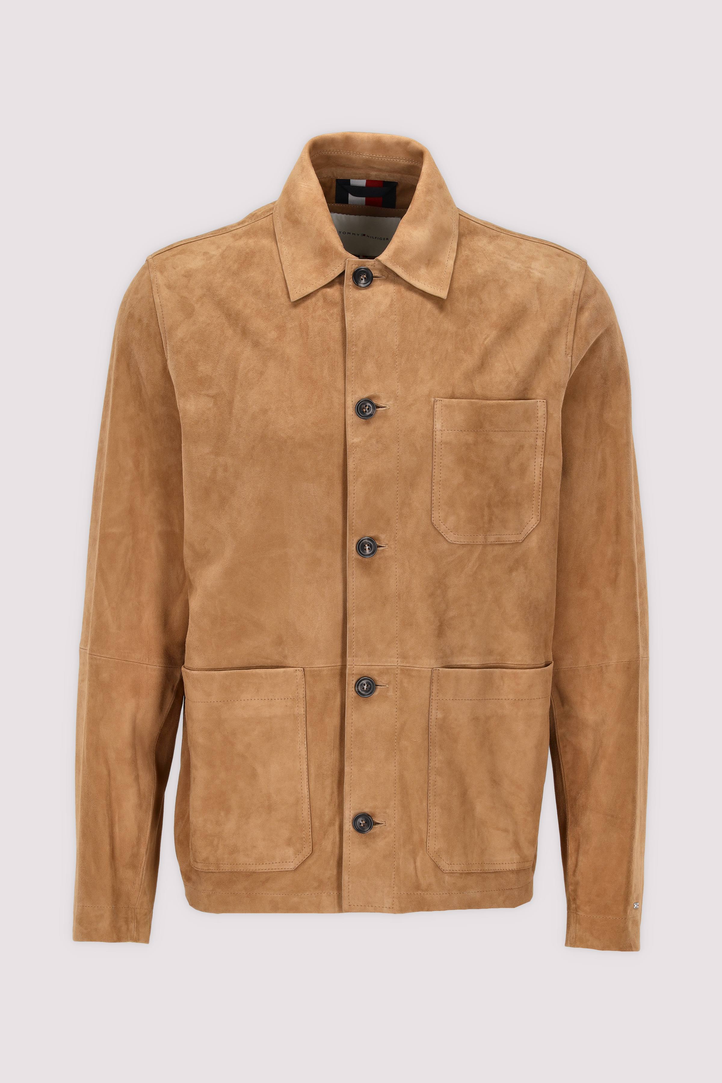 Tommy Hilfiger Lederjacke Braun