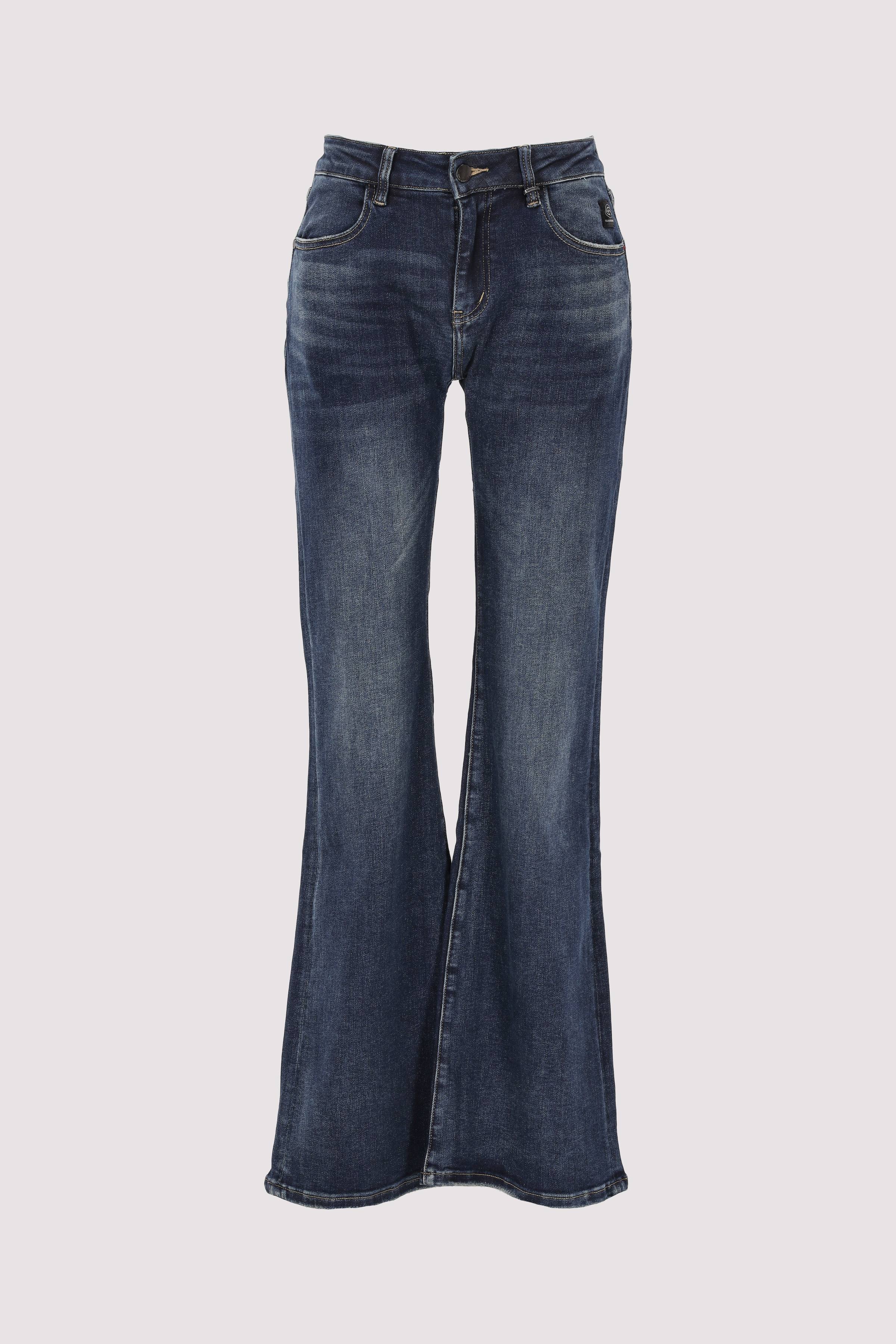 Damen ausgestellte Jeans Dominica blau