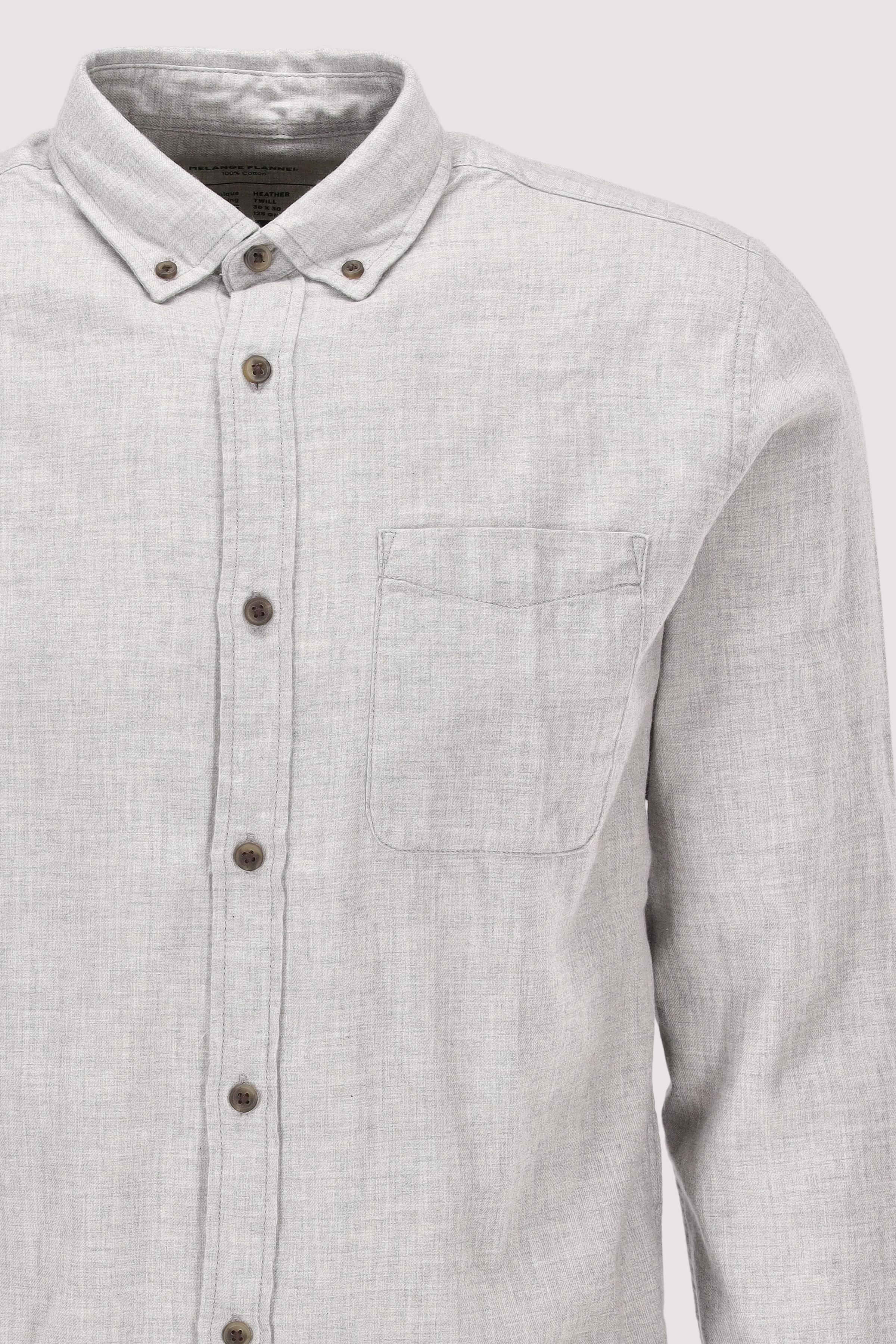 Jack and Jones - JJECLASSIC MELANGE SHIRT LS NO Jack and Jones - JJECLASSIC MELANGE SHIRT LS NO