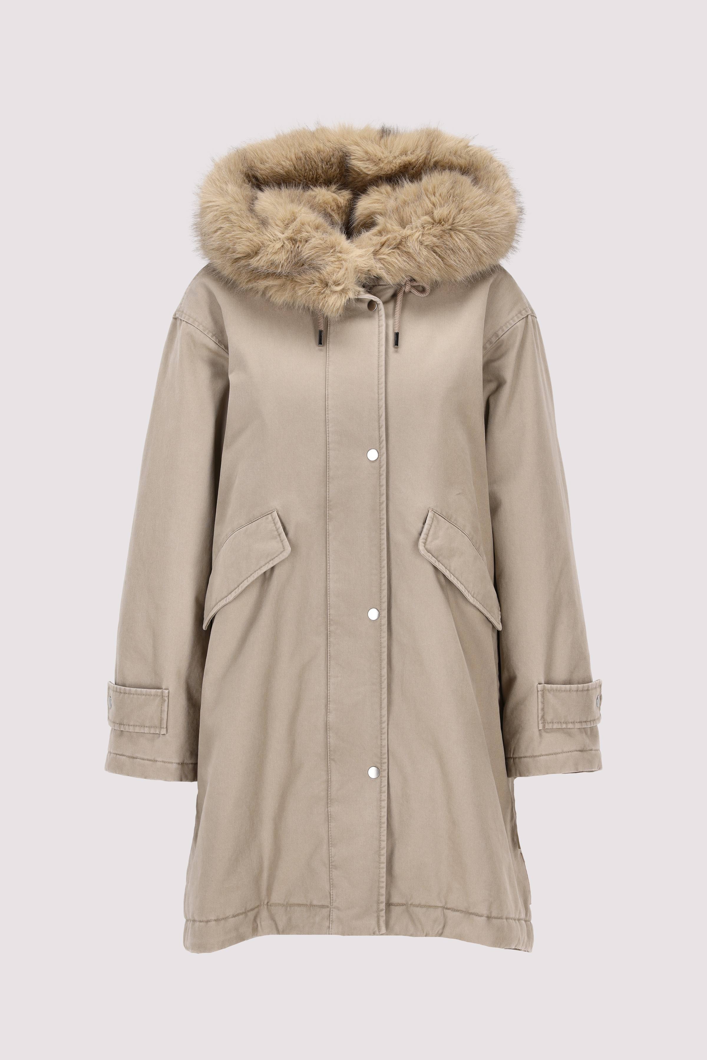 Marc O'Polo Outdoormantel aus Baumwolle