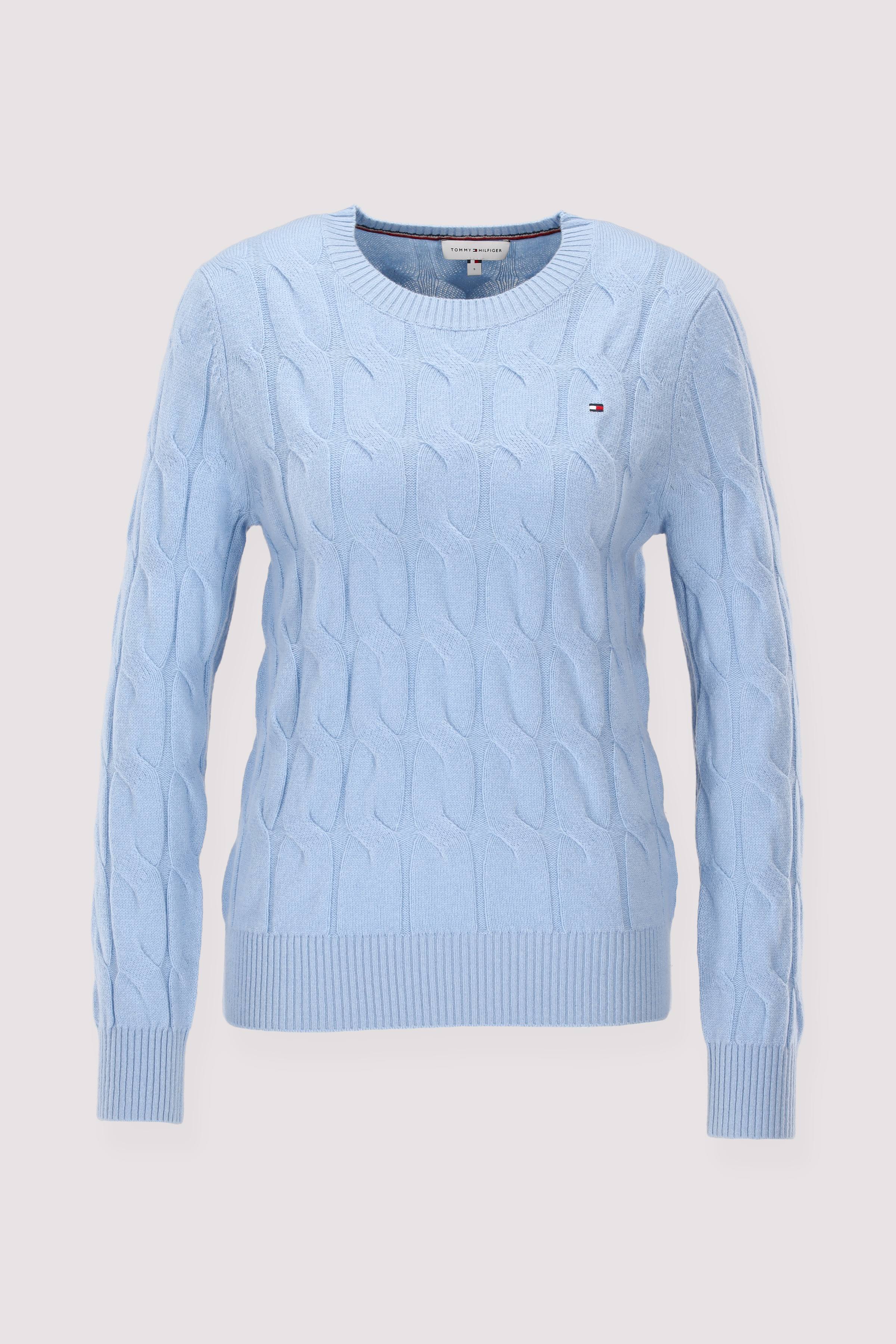 Kurzer Pullover Tommy Hilfiger blau