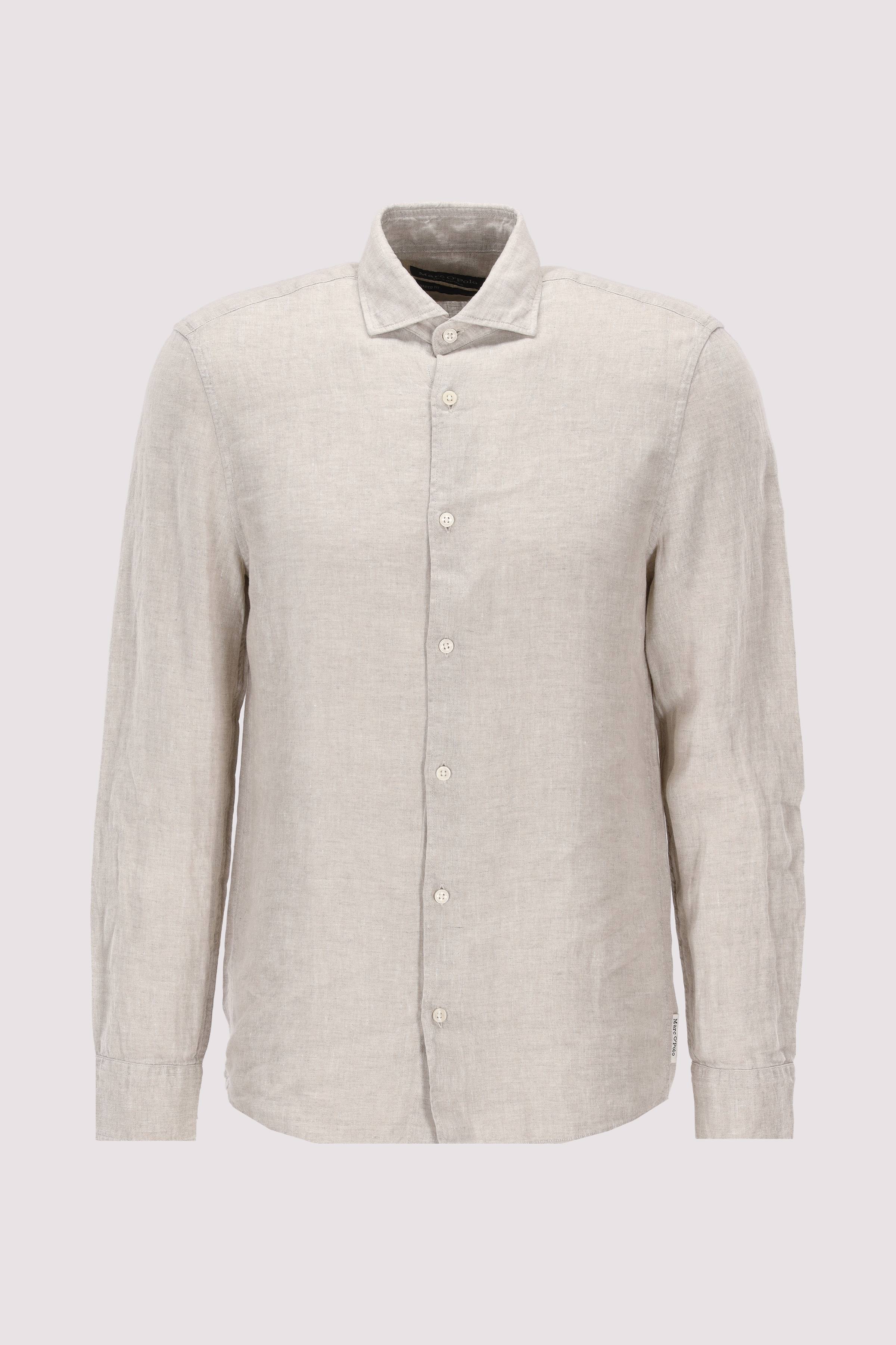 Spread collar, long sleeve, ro