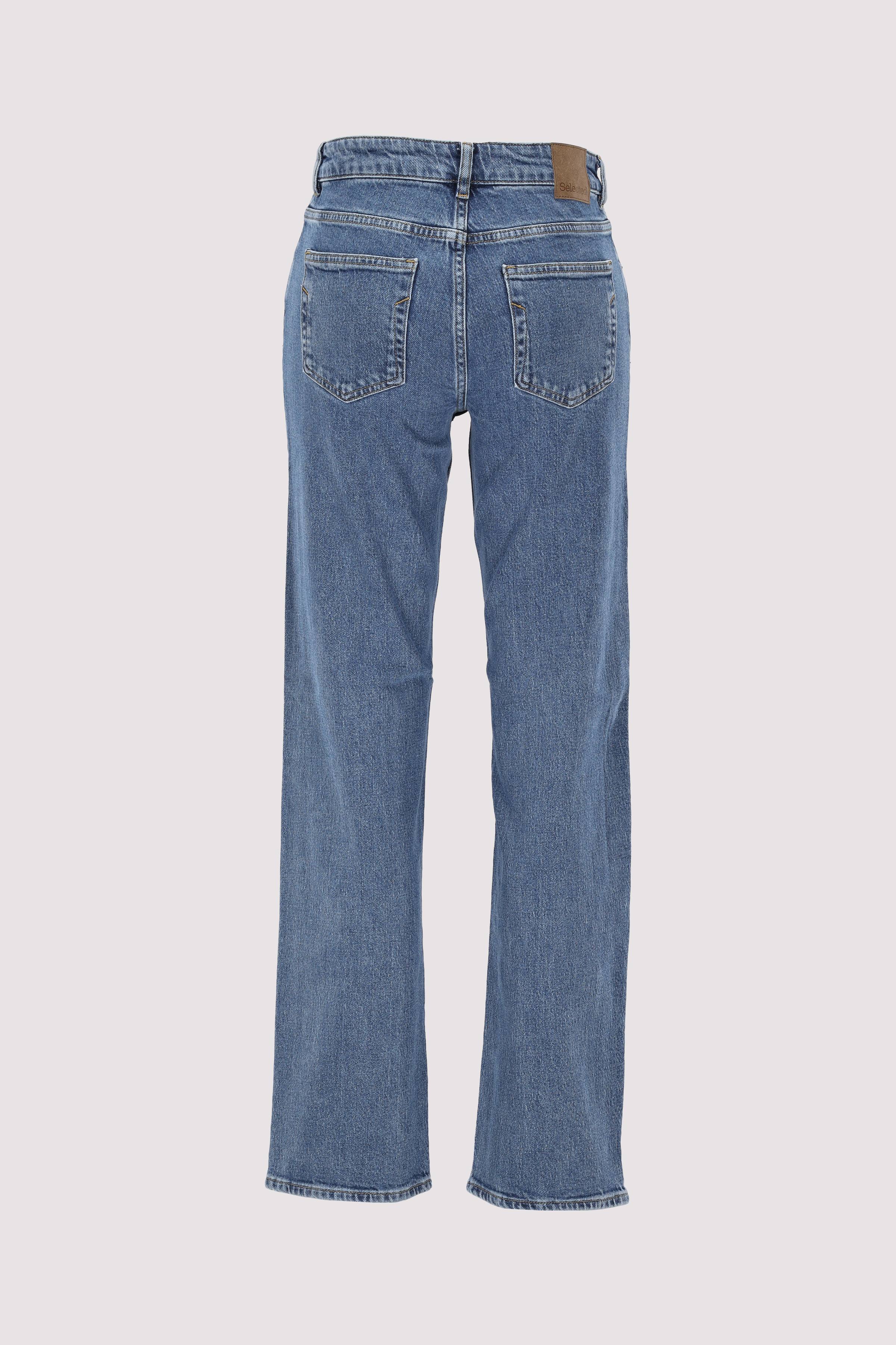 Selected - SLFSTRAIGHT BEA-KORI MW JEANS Selected - SLFSTRAIGHT BEA-KORI MW JEANS