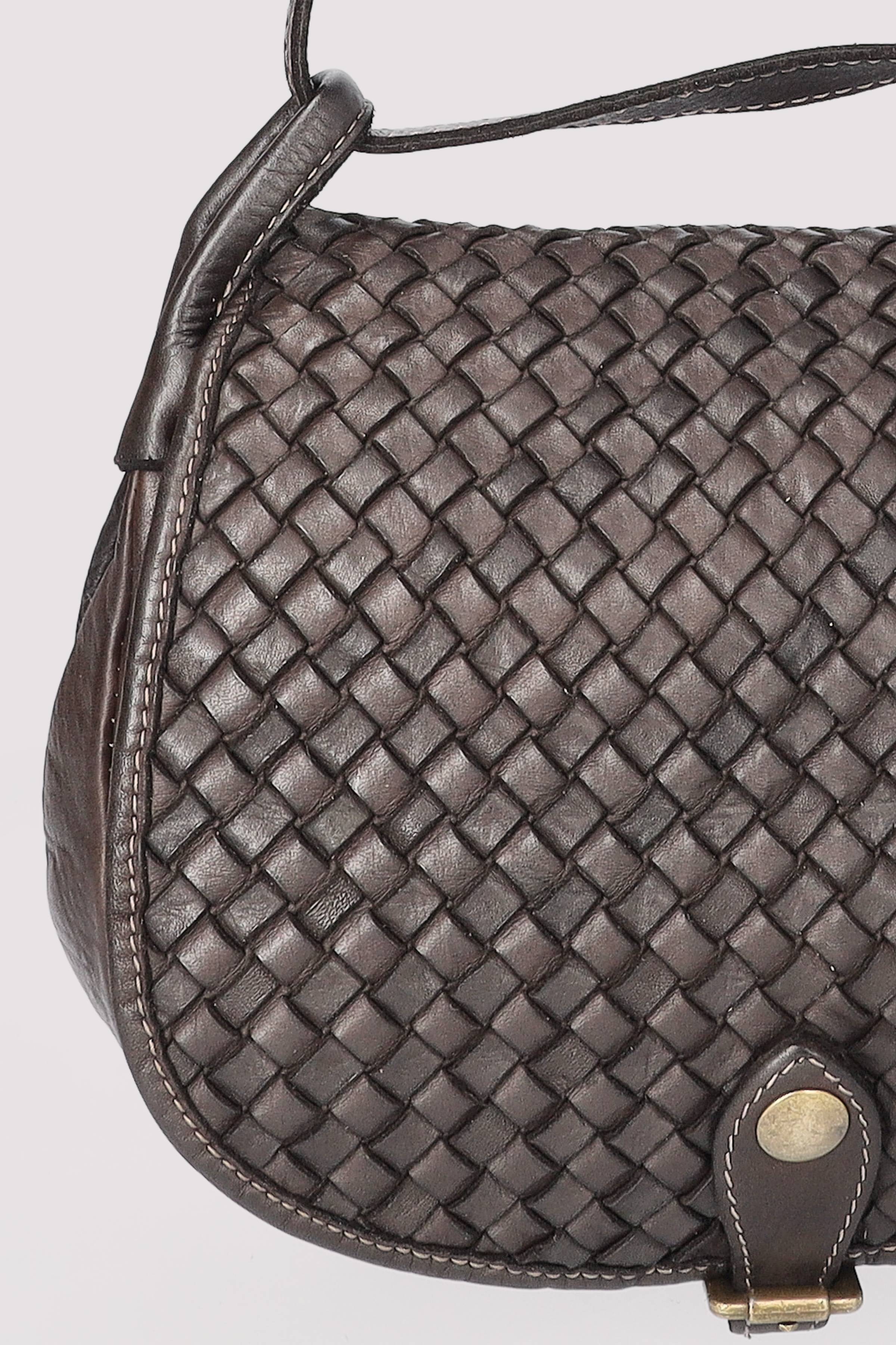 Marlon Bags Handtasche dunkelbraun