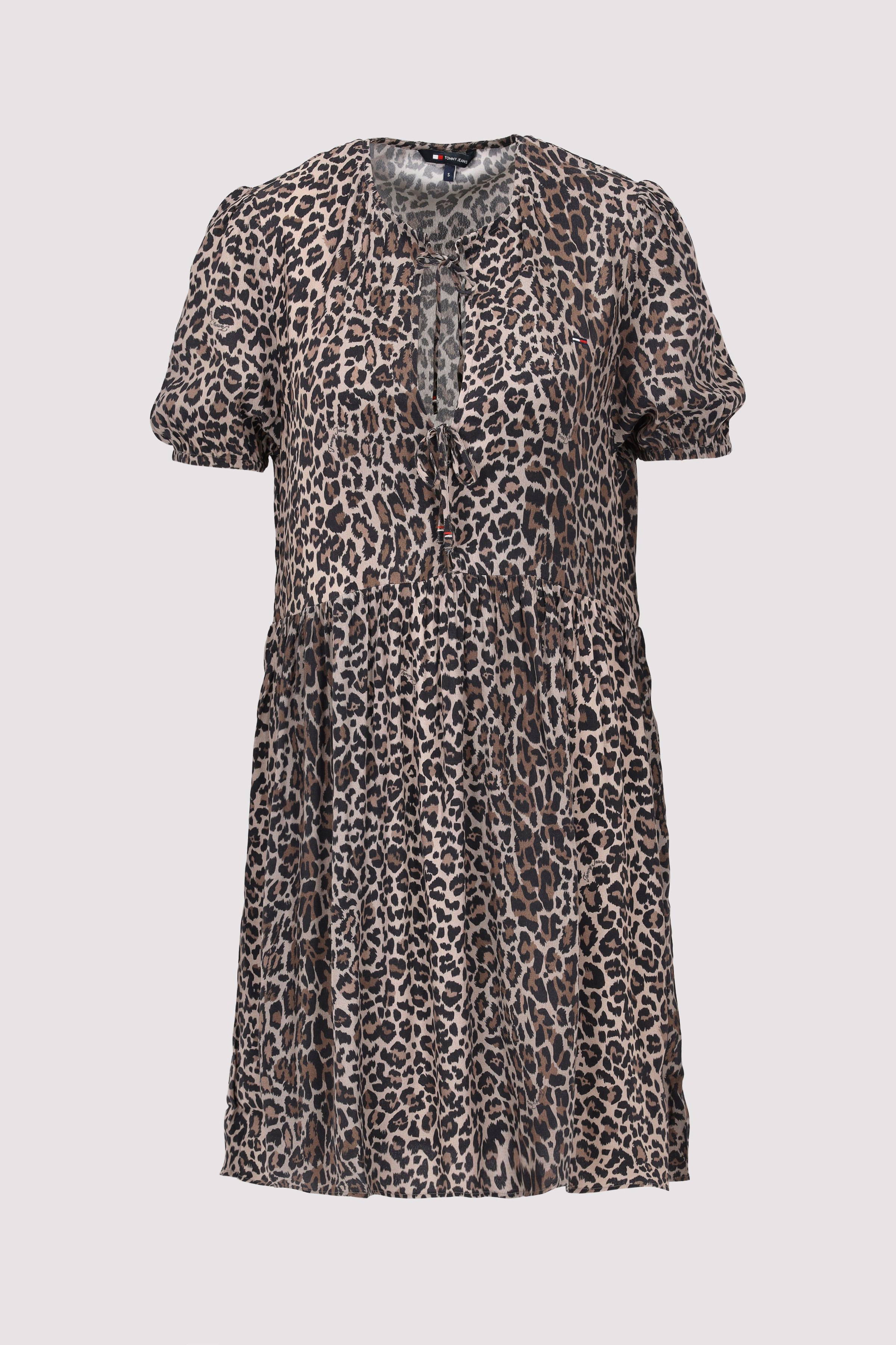 TJW TIE DETAIL MINI DRESS