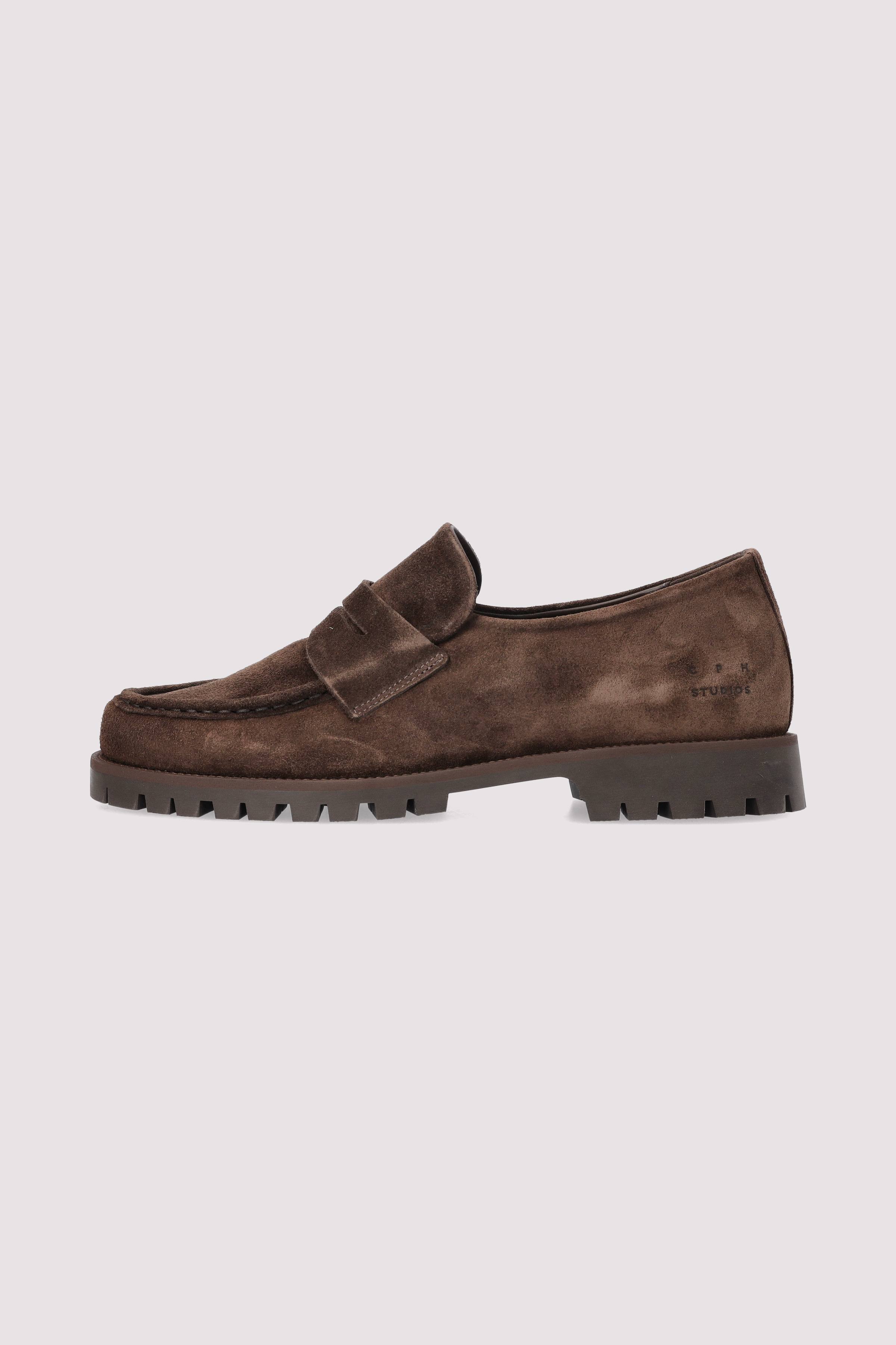 Copenhagen Herren-Slipper Velours Braun