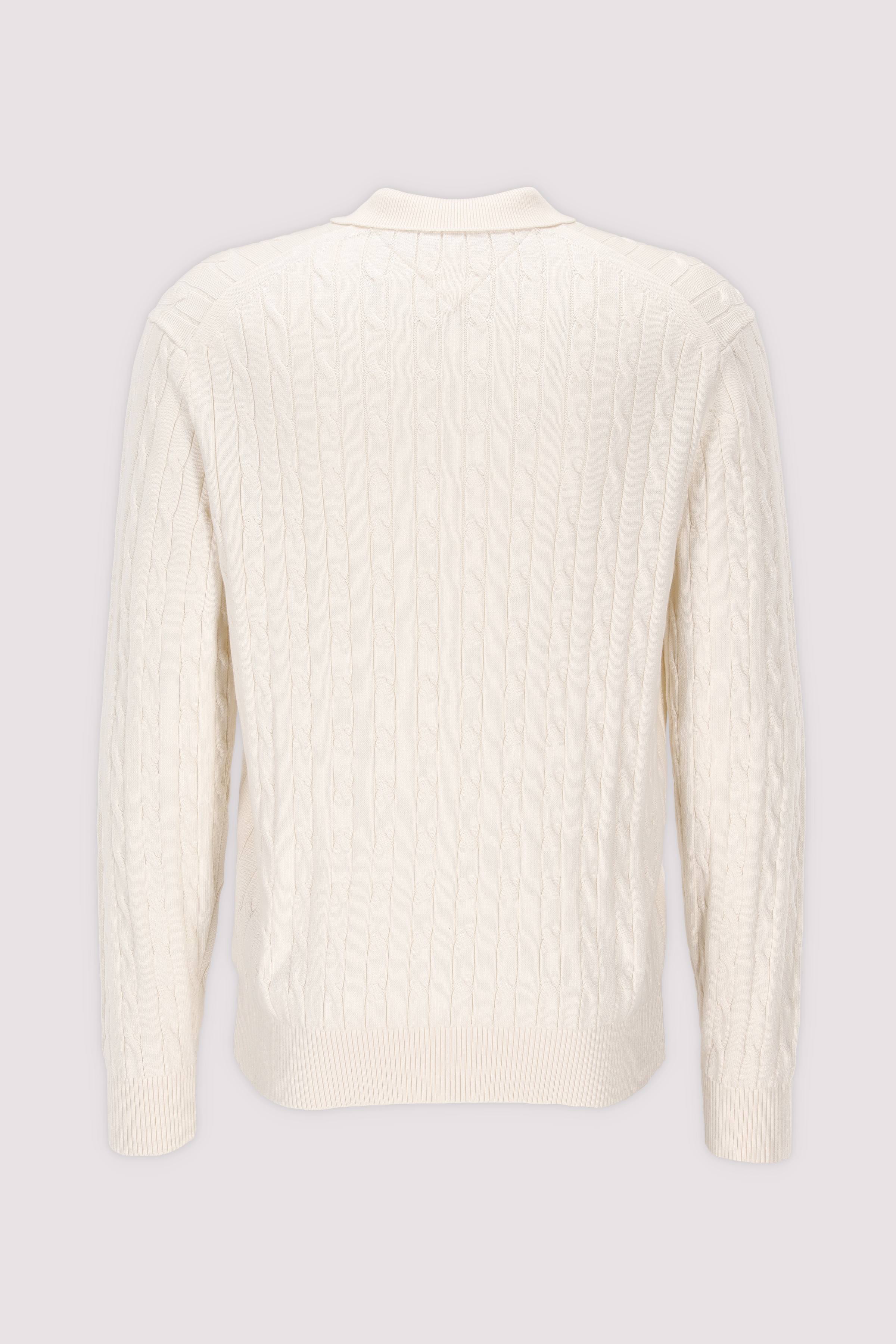 Tommy Hilfiger gelber Rundhalspullover