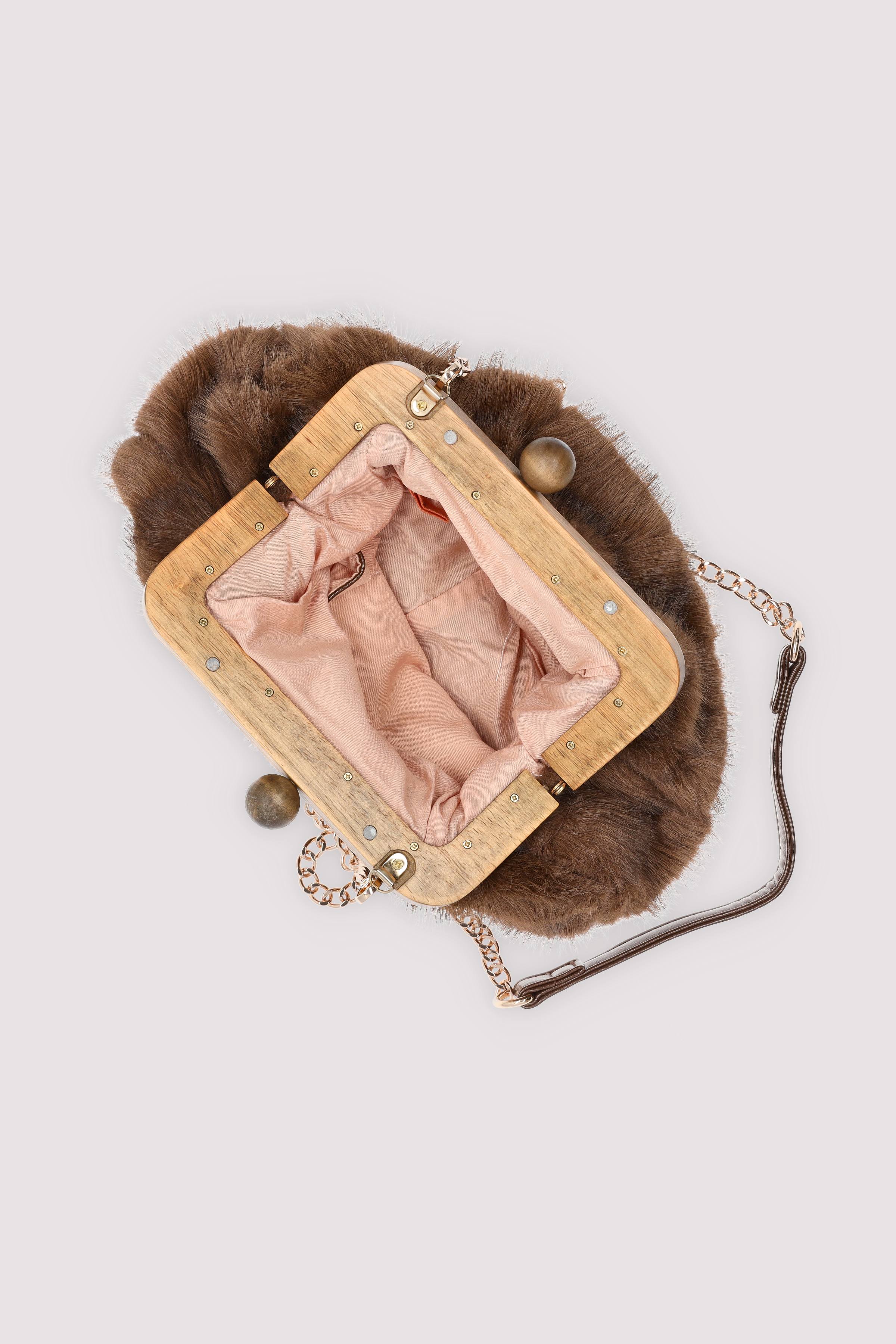 Crazy Lou - Crazy Lou Clutch braun elegant