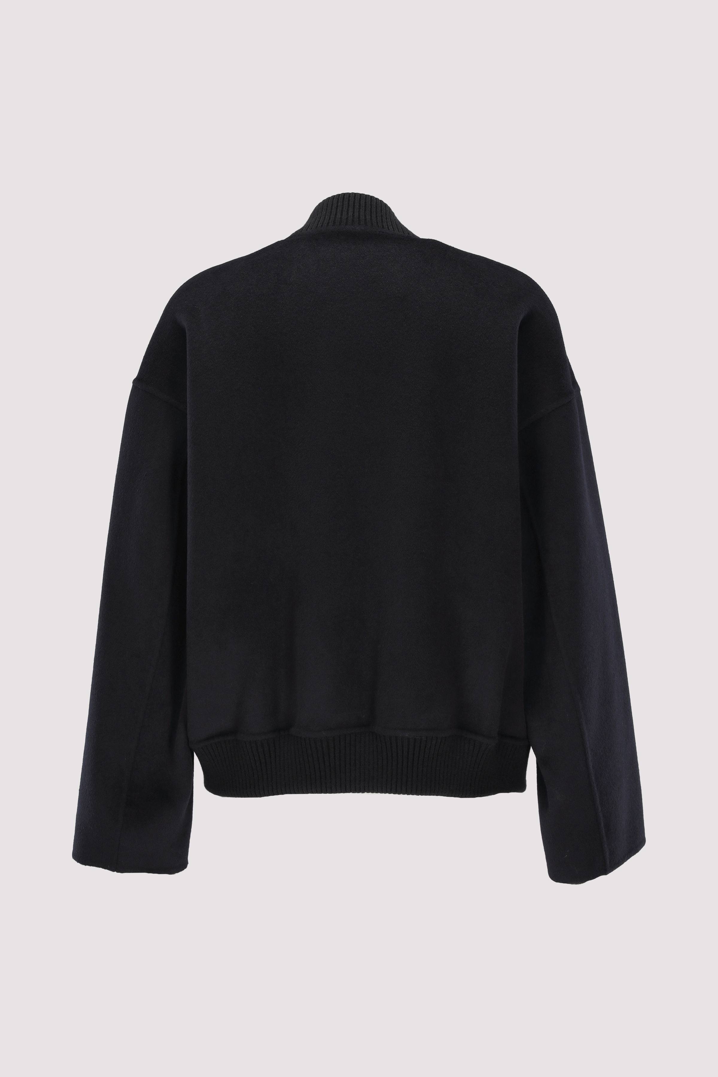 Wool blouson, real doubleface 