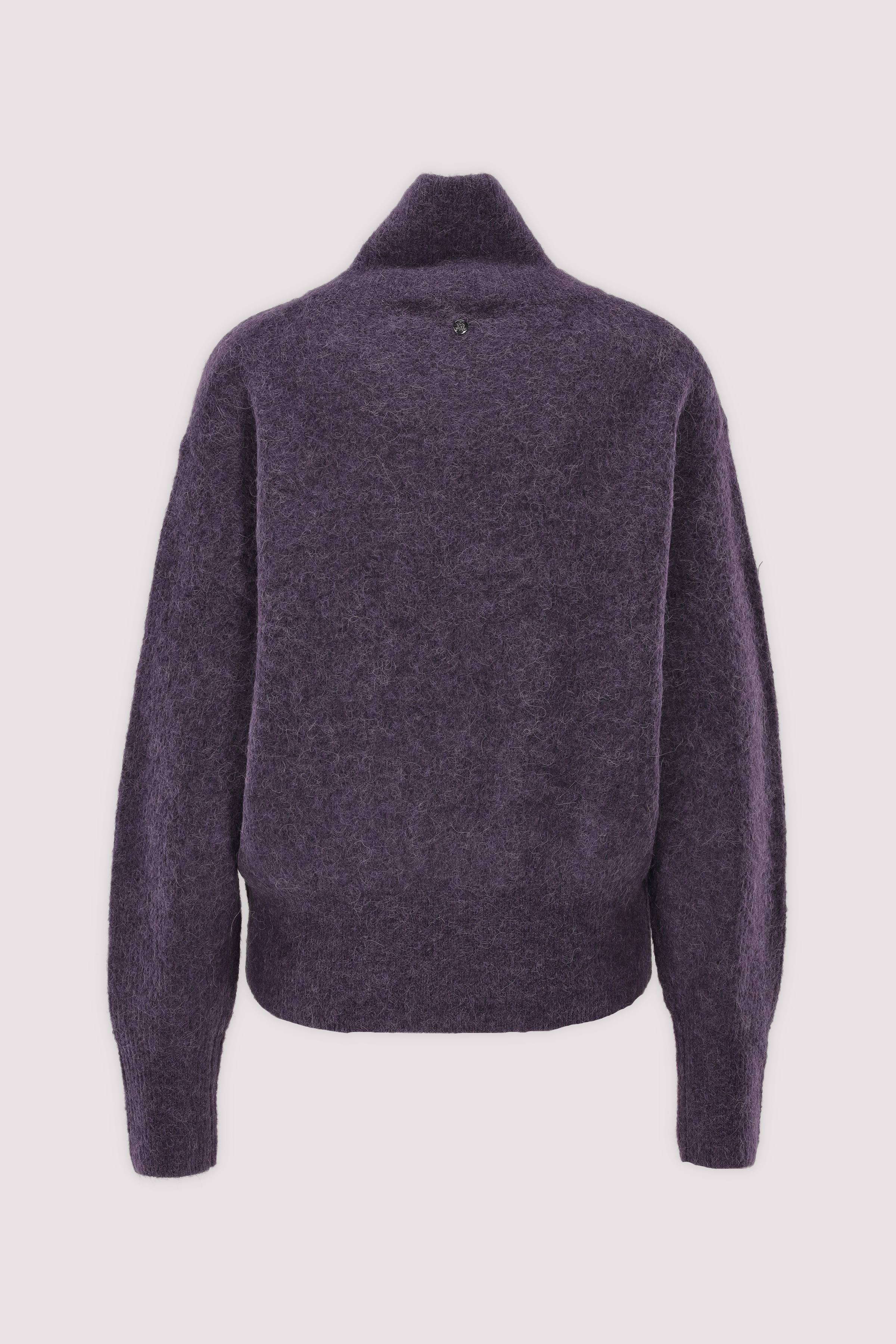 Kurze Strickjacke Sweet Grape MosMosh