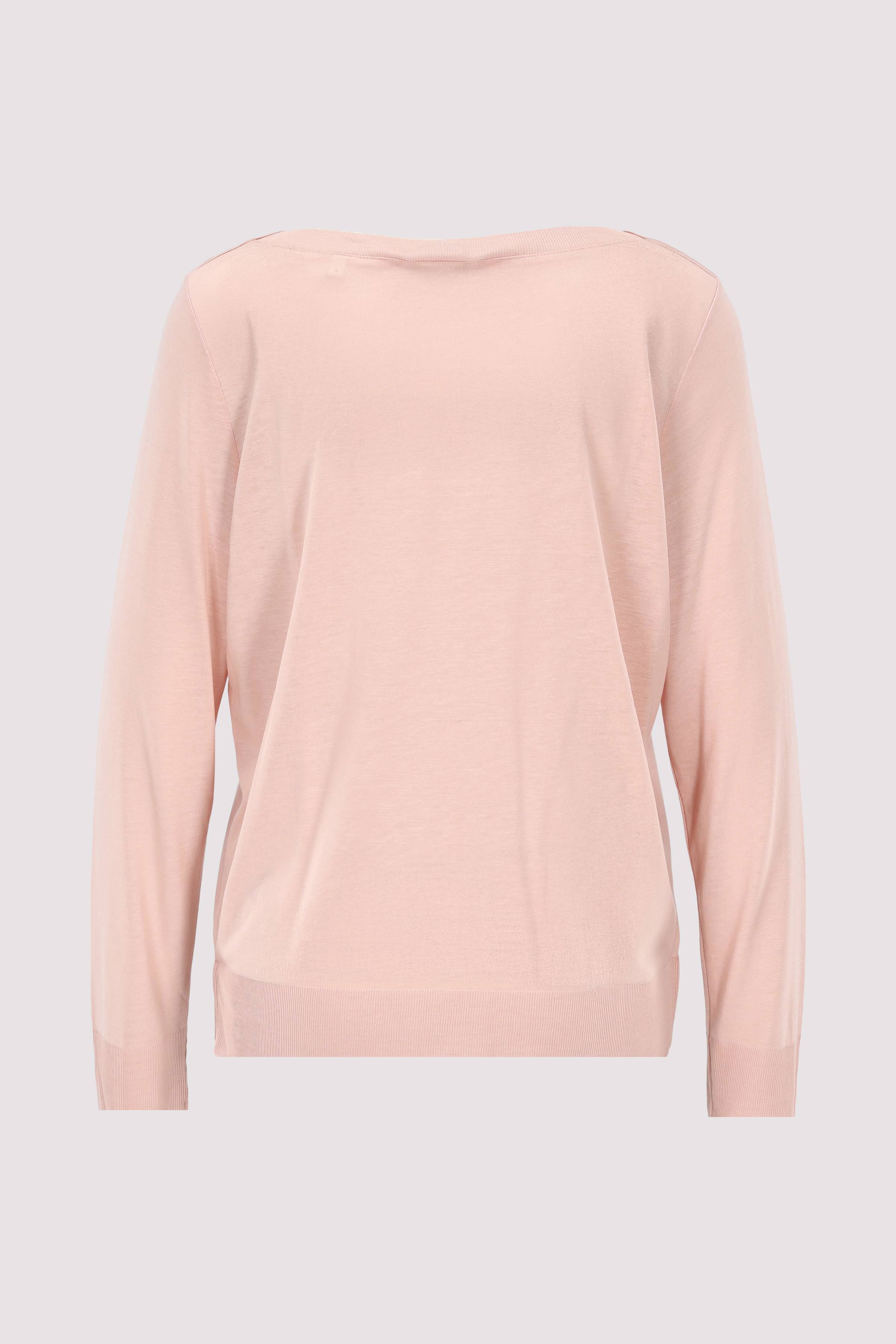 T-shirt, long sleeve, boat nec