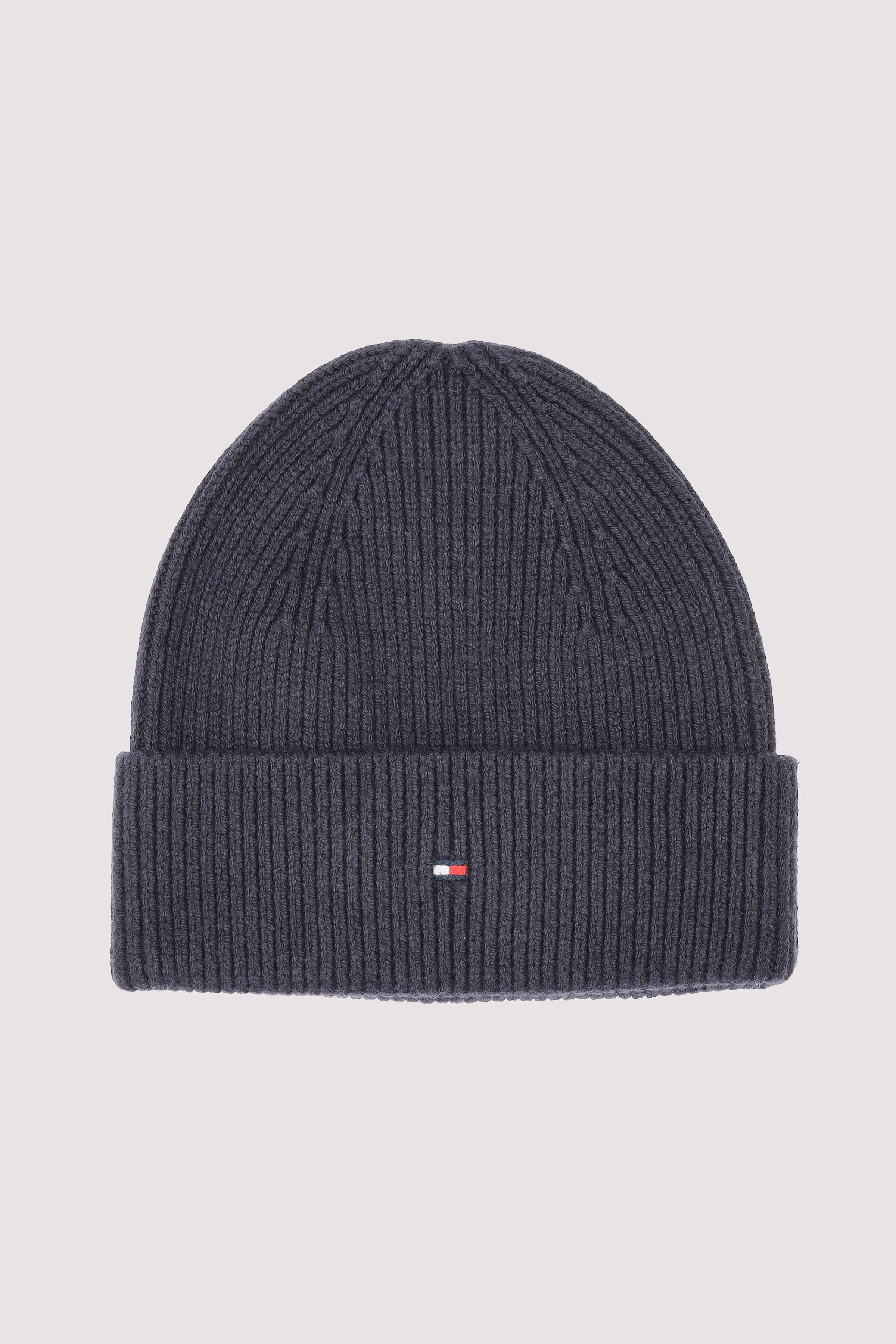 Tommy Hilfiger weiche Mütze blau