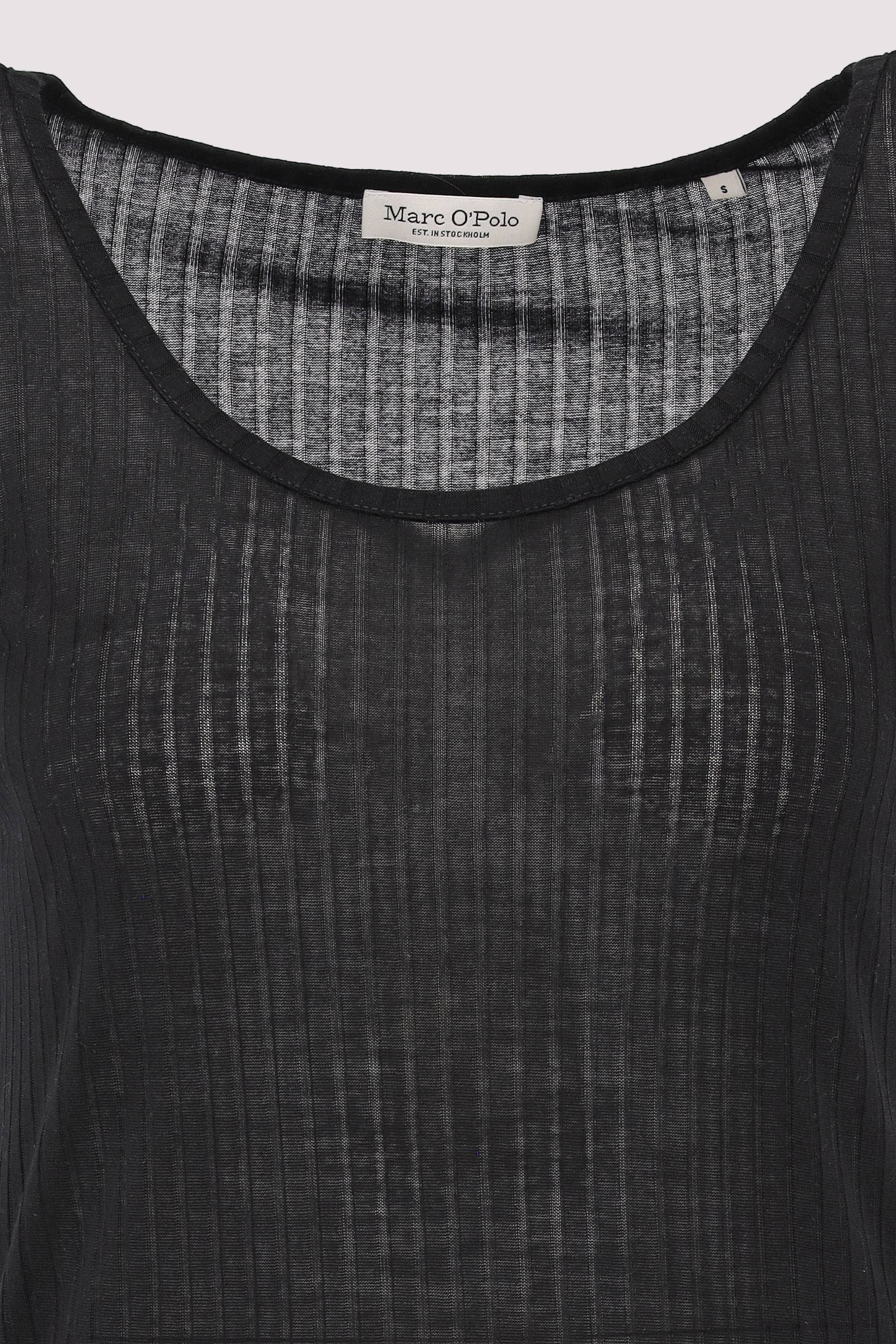 Marc O´Polo International - Top, round neck rib Marc O´Polo International - Top, round neck rib
