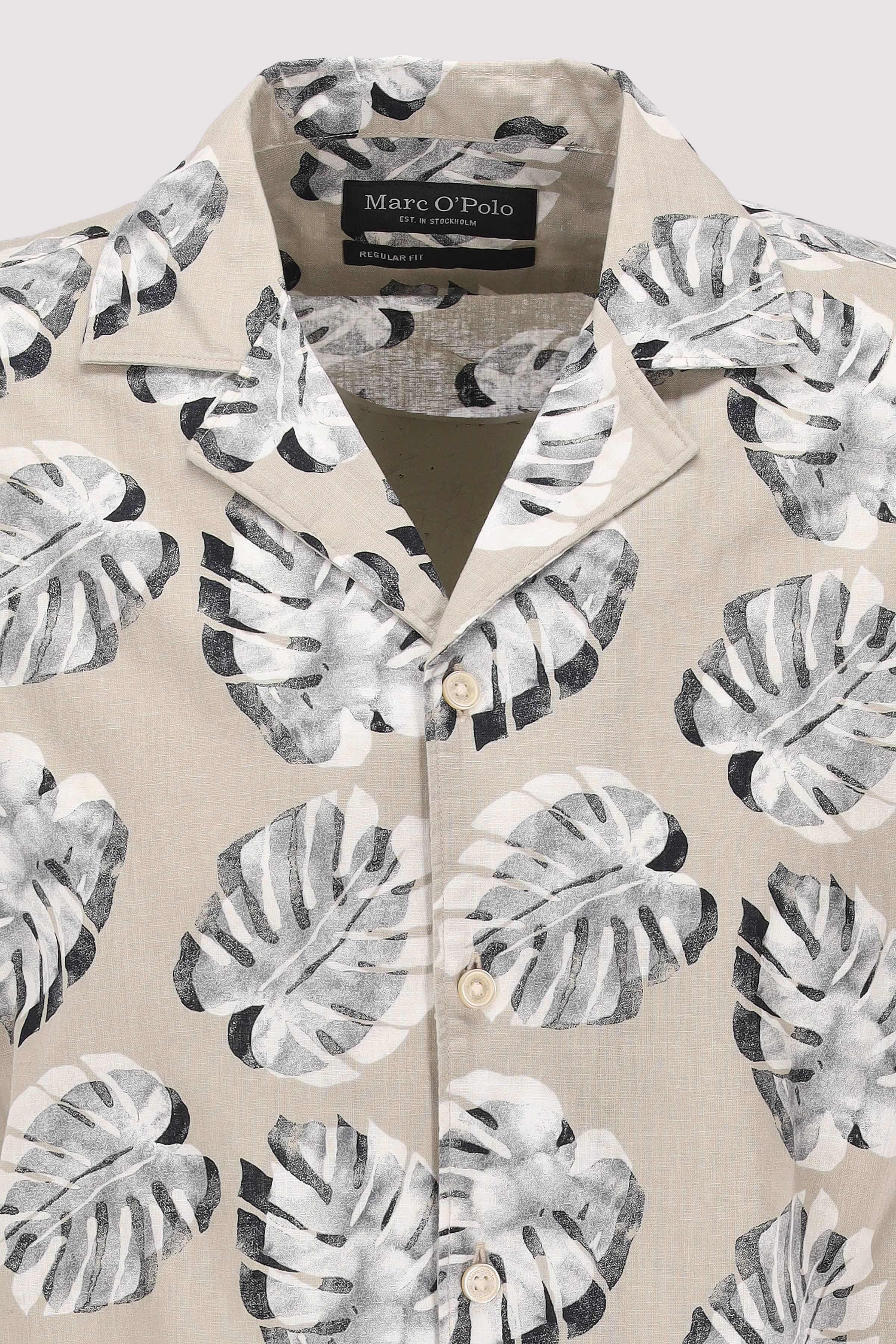 Marc O´Polo International - Camp collar, short sleeves, sl
