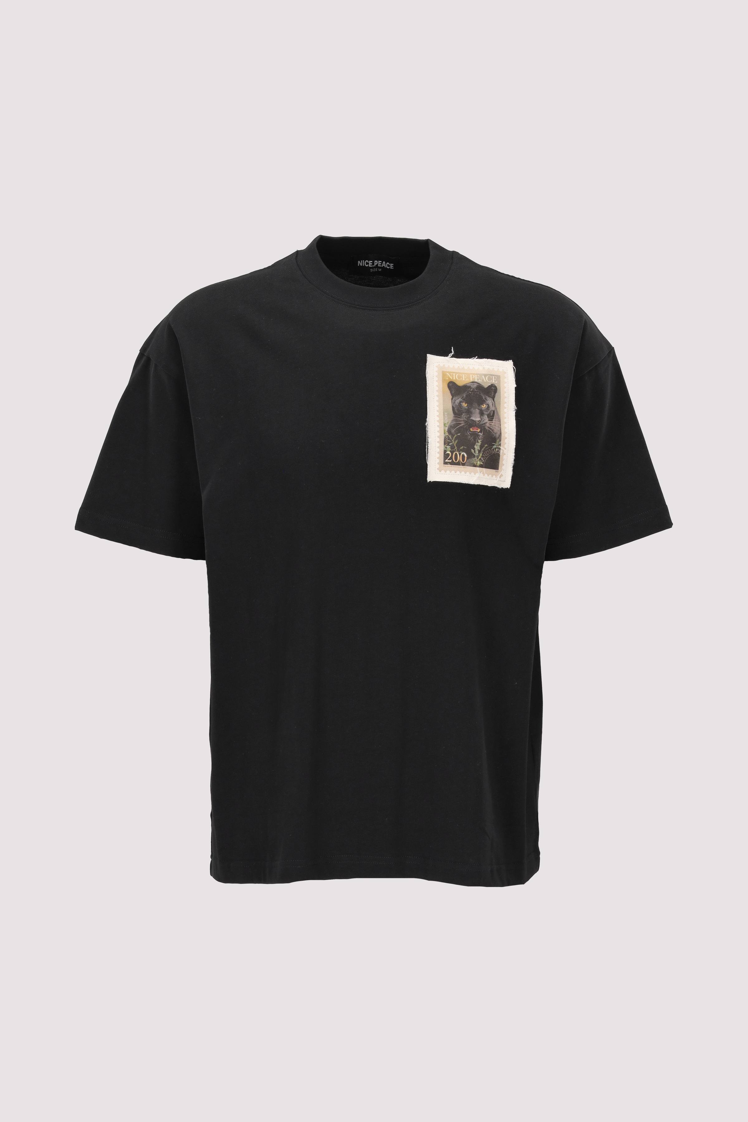 Nice Peace Damen-T-Shirt schwarz