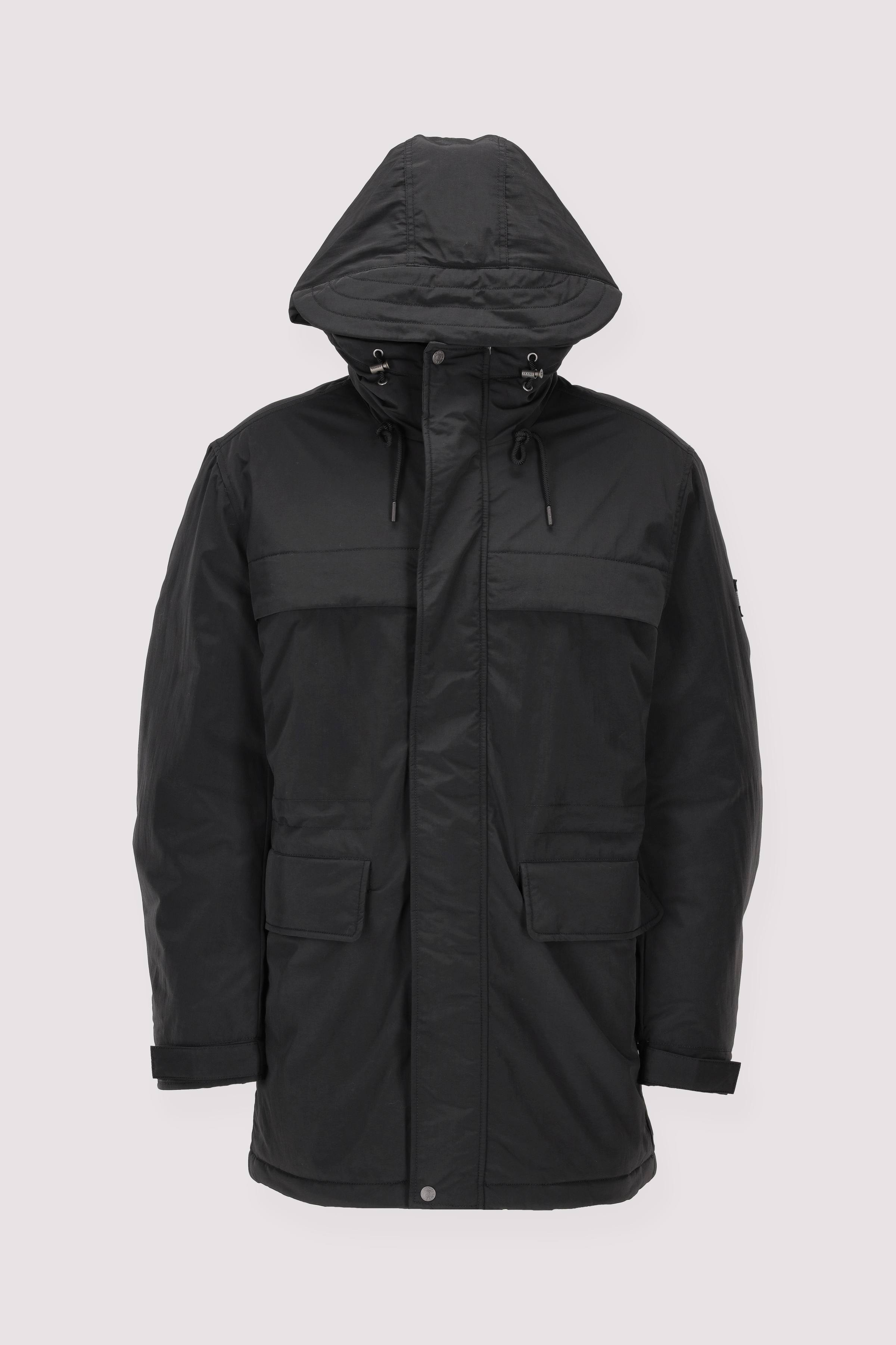 Tommy Jeans - Tommy Jeans Herren Parka schwarz warm
