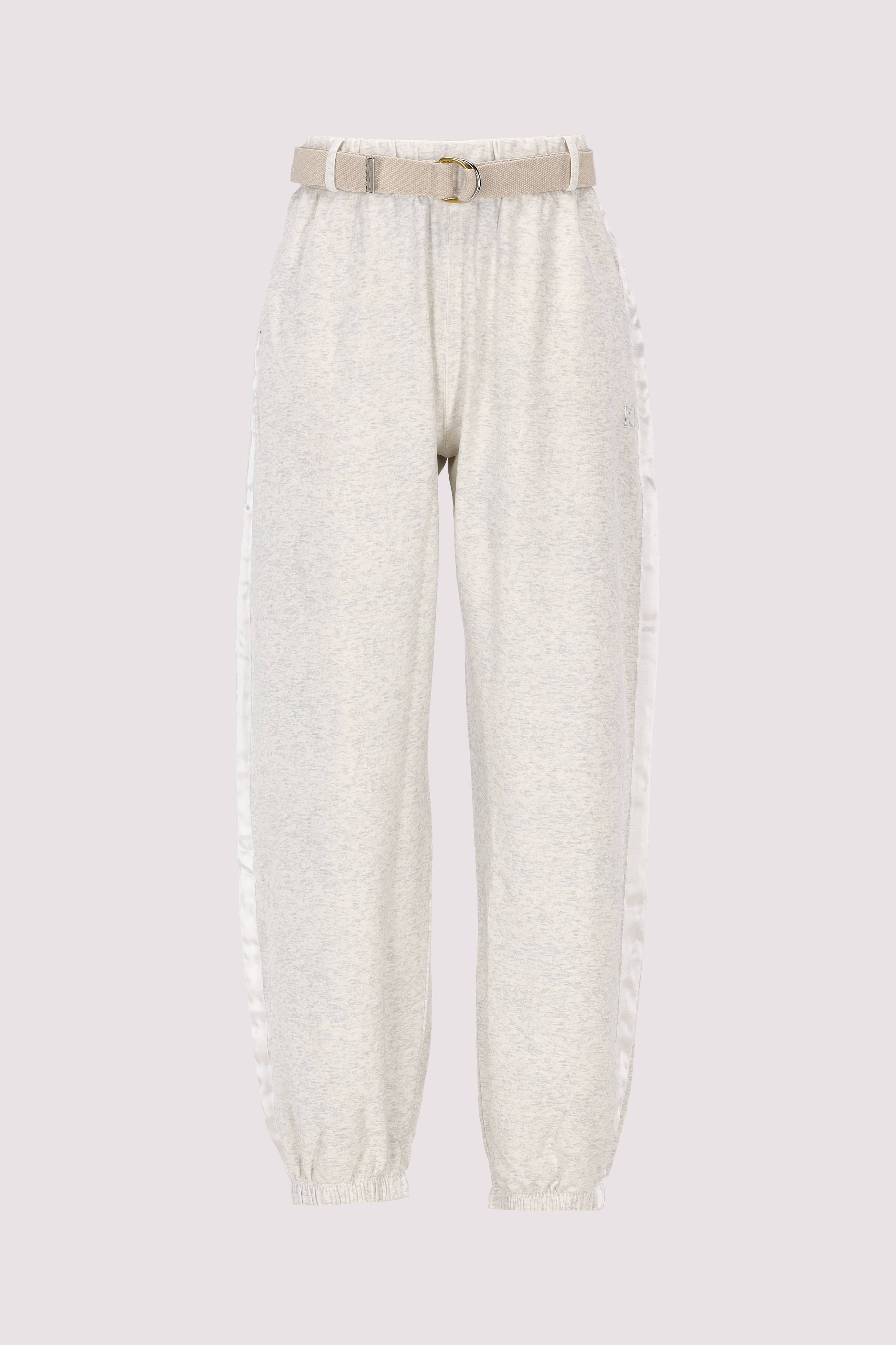 belted bar jogger fleece