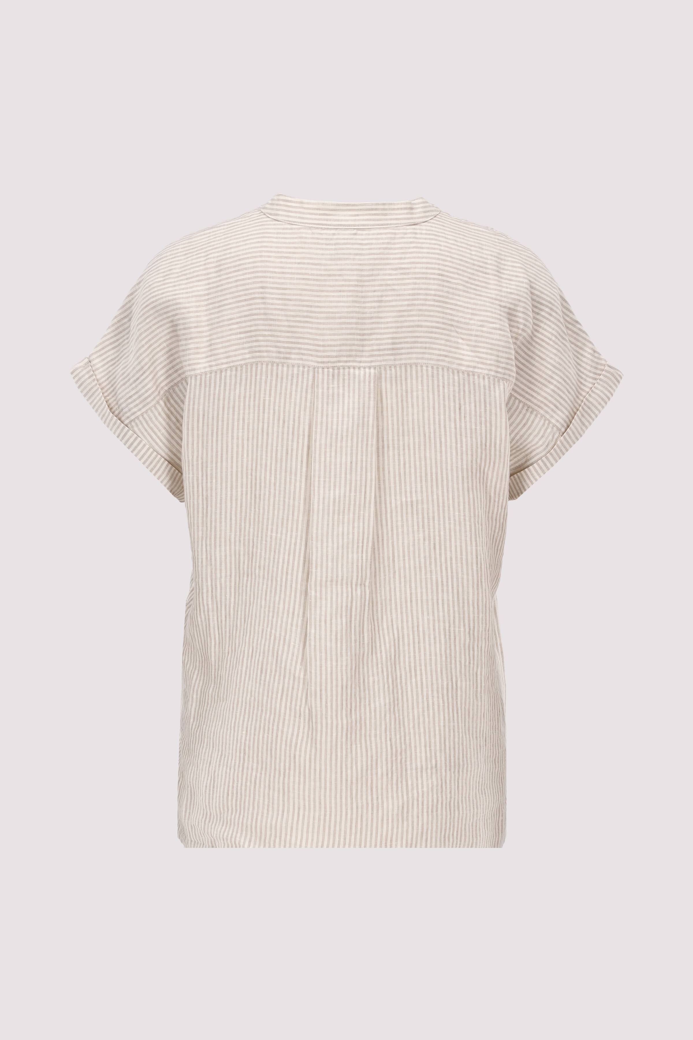 Tommy Hilfiger - ESS LINEN COLLARLESS S/S BLOUS Tommy Hilfiger - ESS LINEN COLLARLESS S/S BLOUS