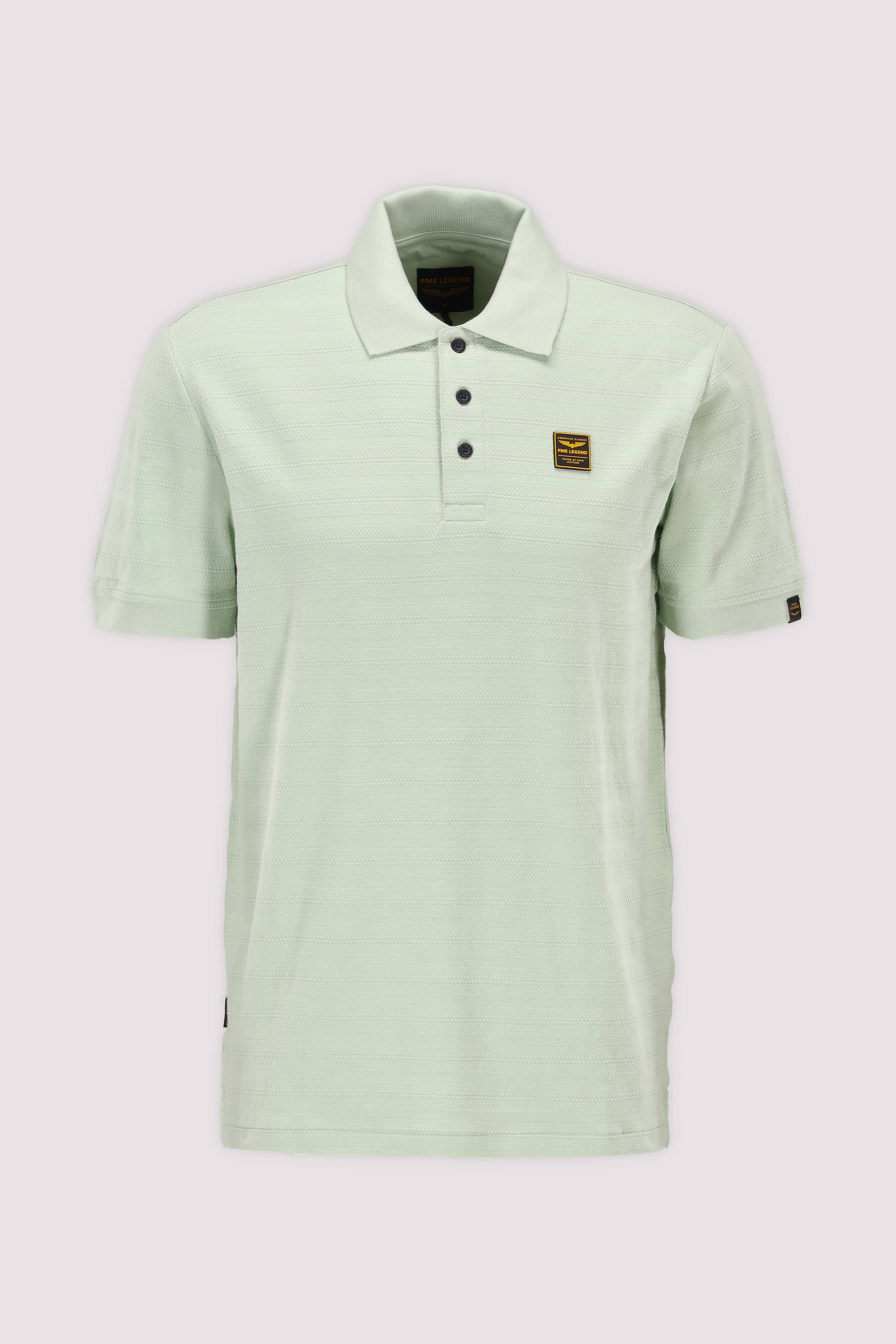 PME Legend Poloshirt Grün Baumwolle