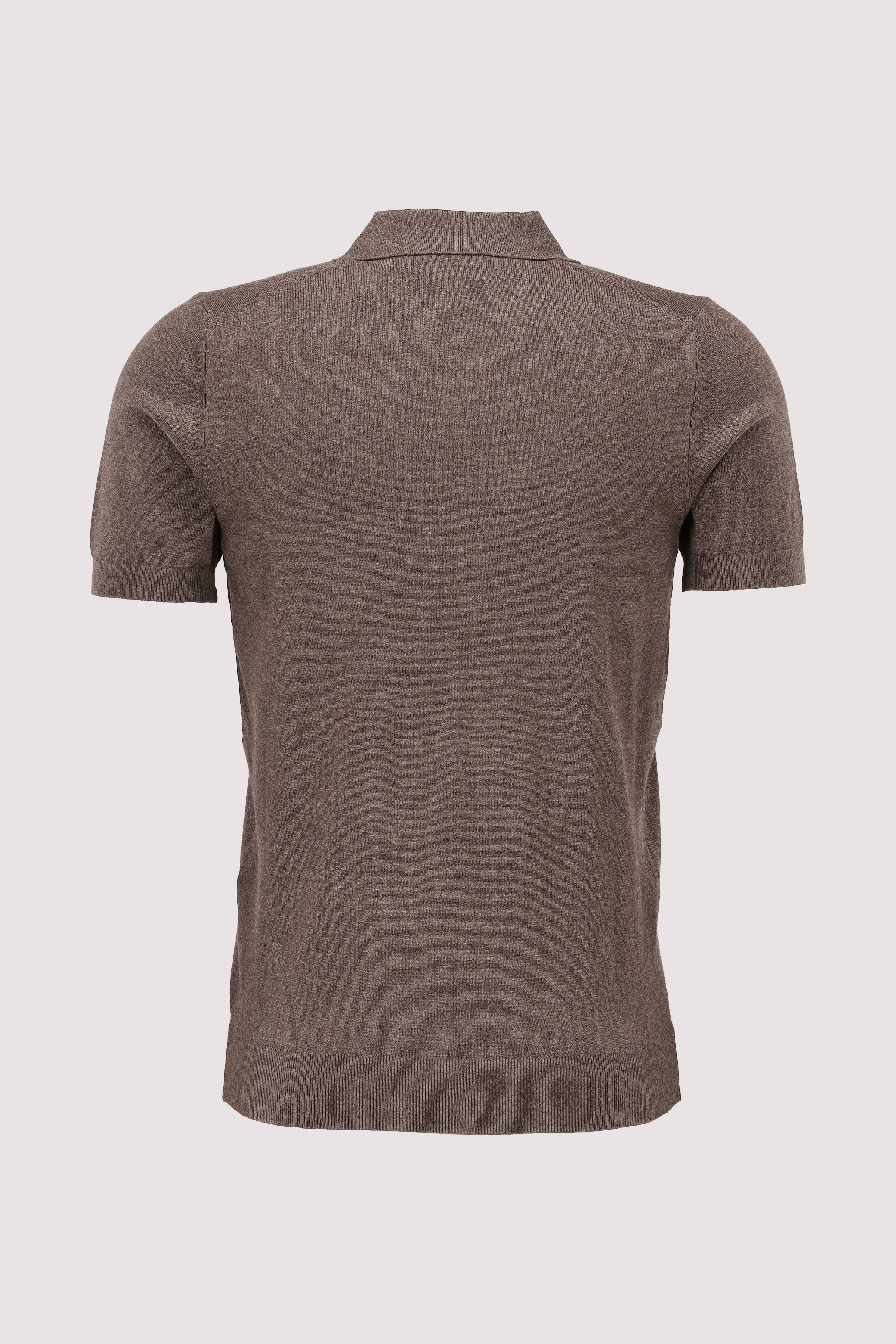 New Zealand Auckland Poloshirt Braun