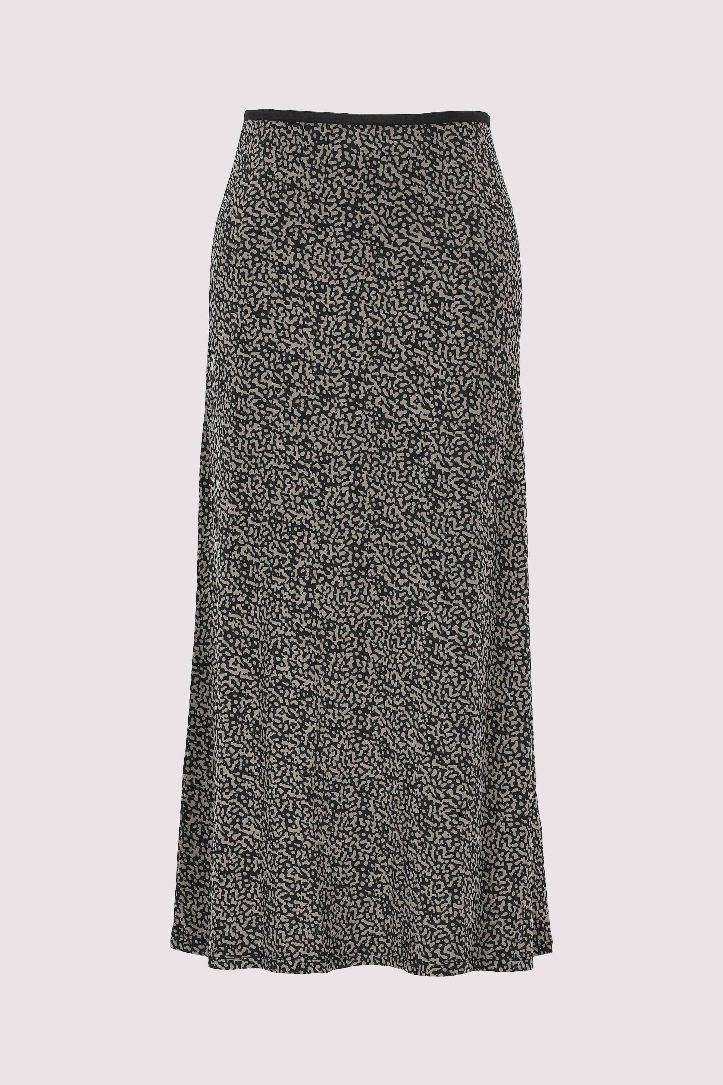 Jersey skirt, midi length, all