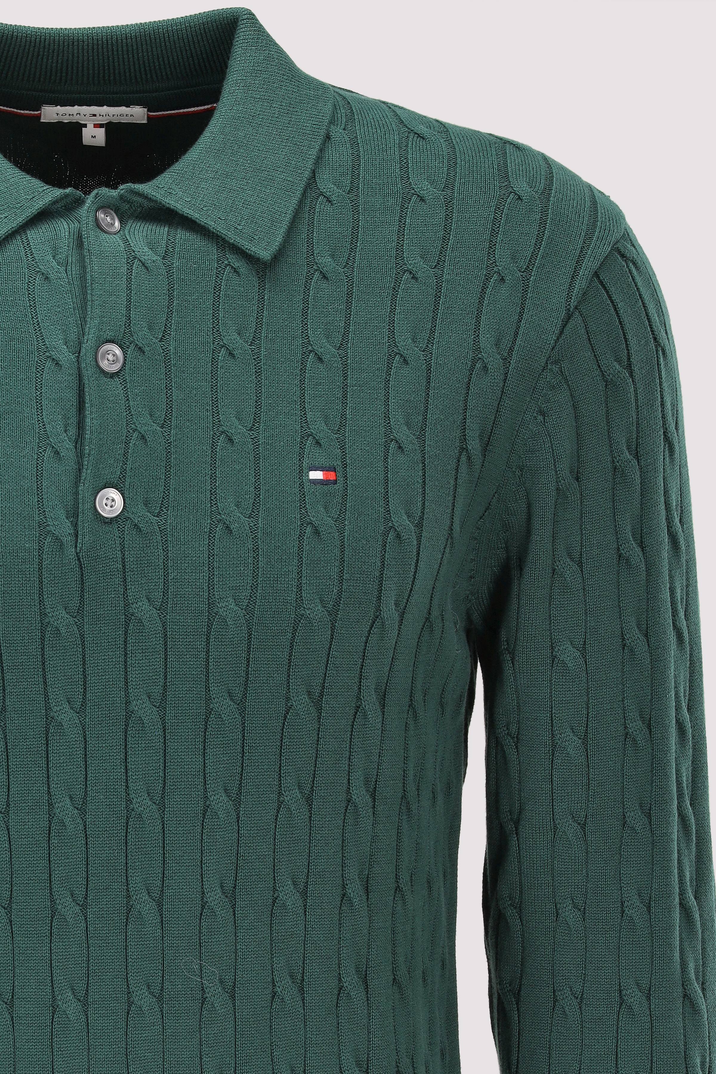 Tommy Hilfiger - Tommy Hilfiger Pullover grün bio