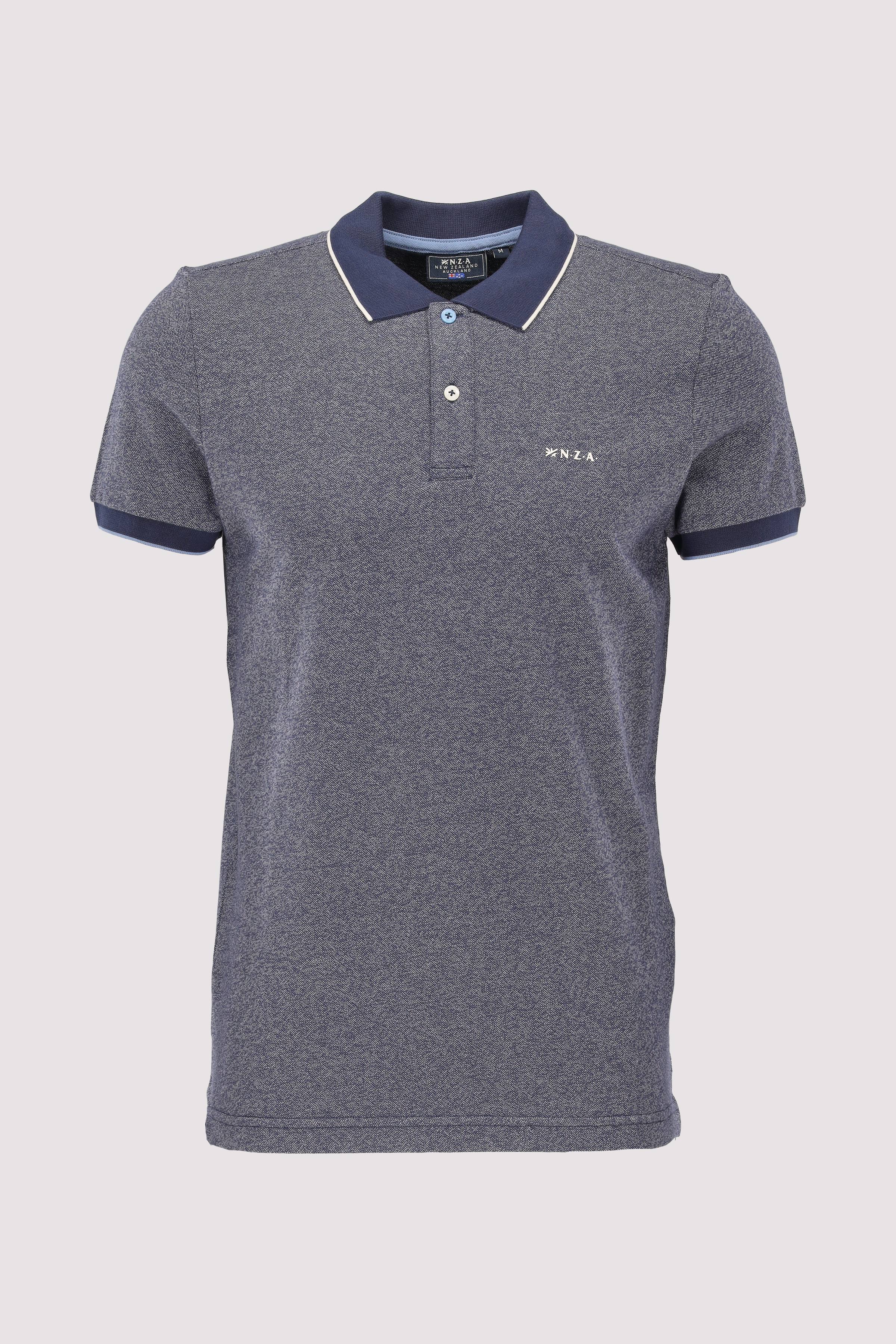 New Zealand Auckland Polo Navy Baumwolle
