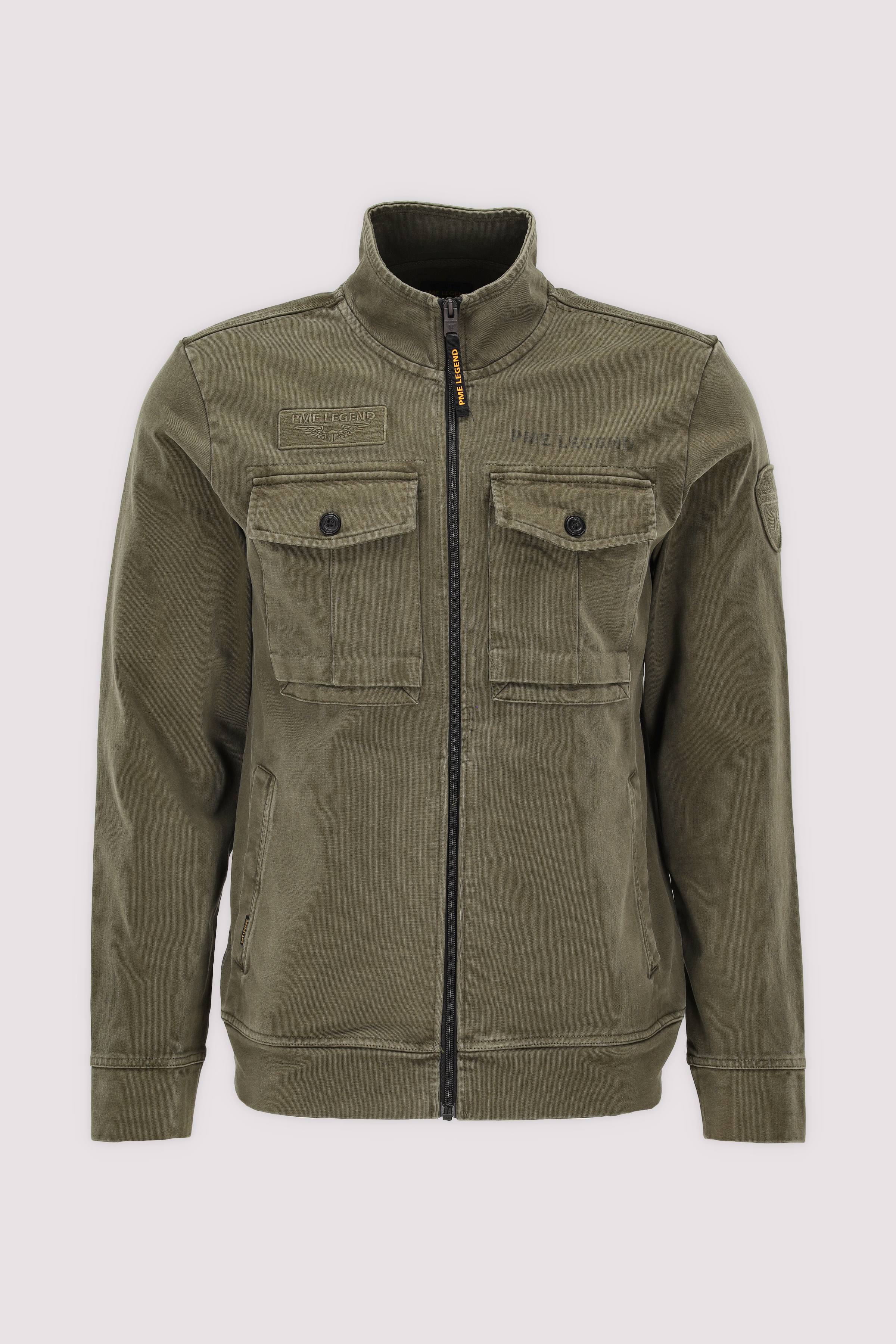 Zip jacket open end jersey gd