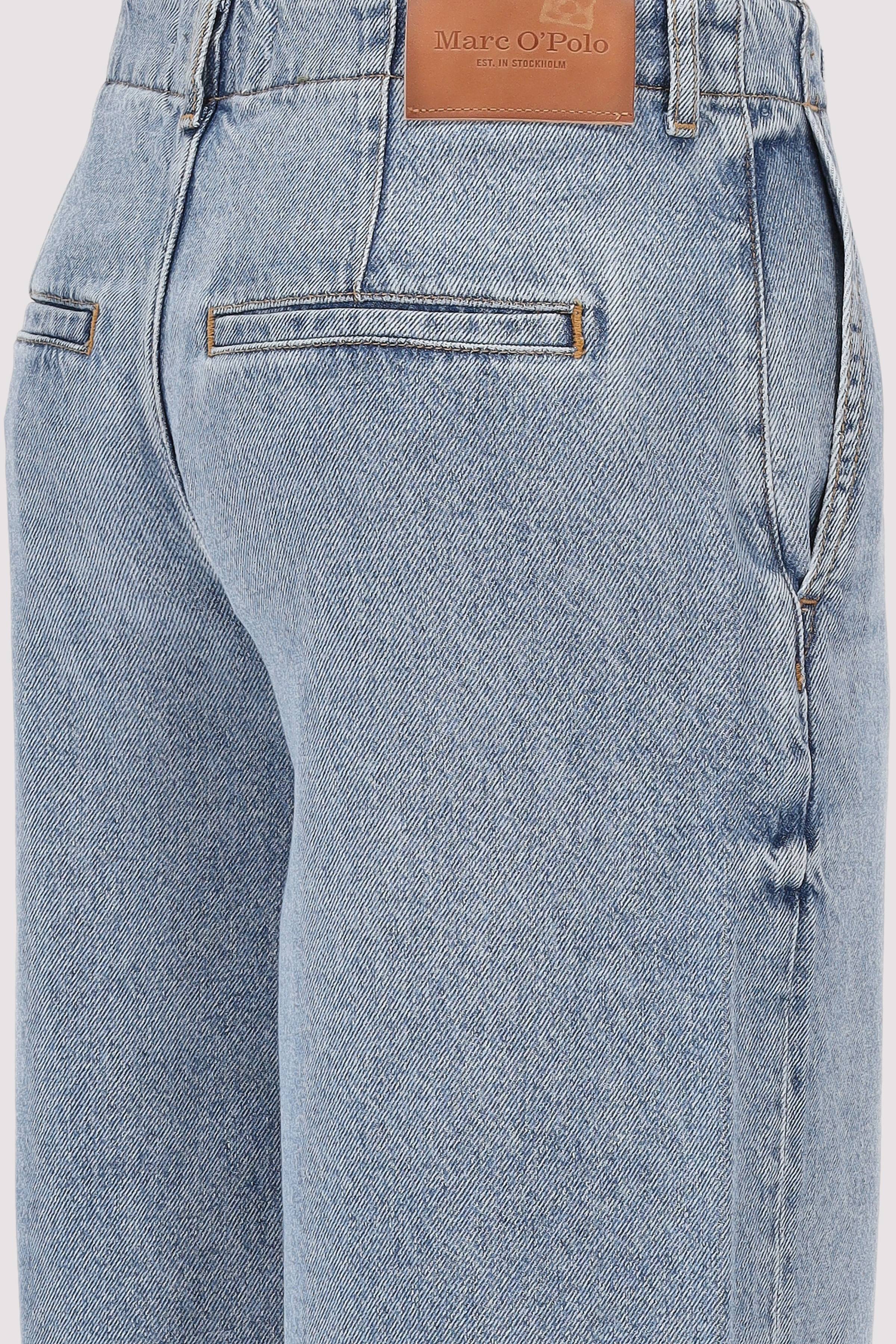 Marc O Polo Casual - Marc O'Polo Wide-Leg-Jeans Light Blue